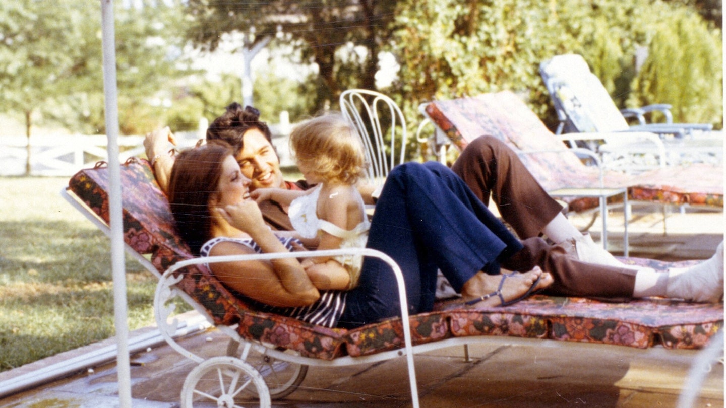Elvis, Priscilla and Lisa Marie