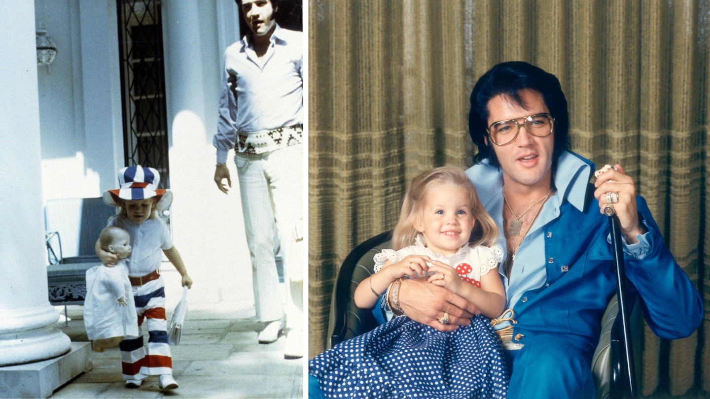 Elvis and Lisa Marie