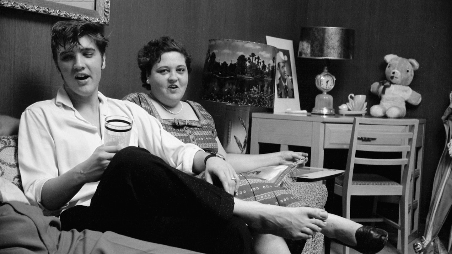 Elvis and his mum