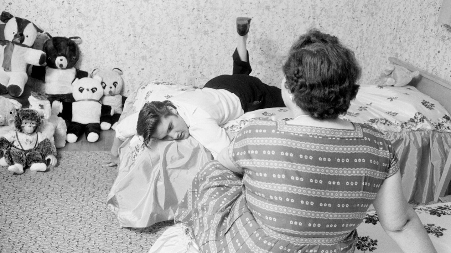 Elvis and his mum