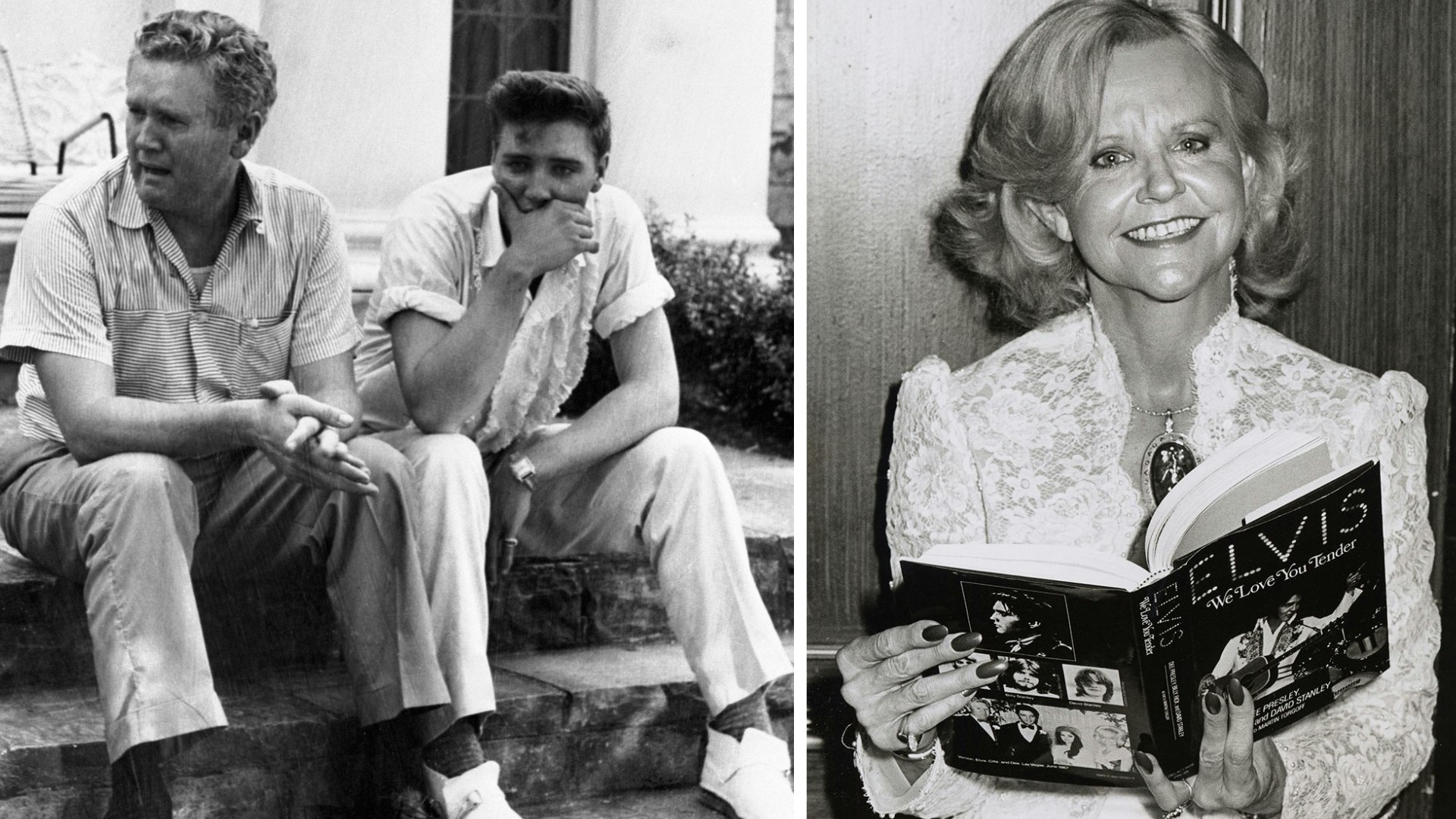 ELvis, his dad, and step mum