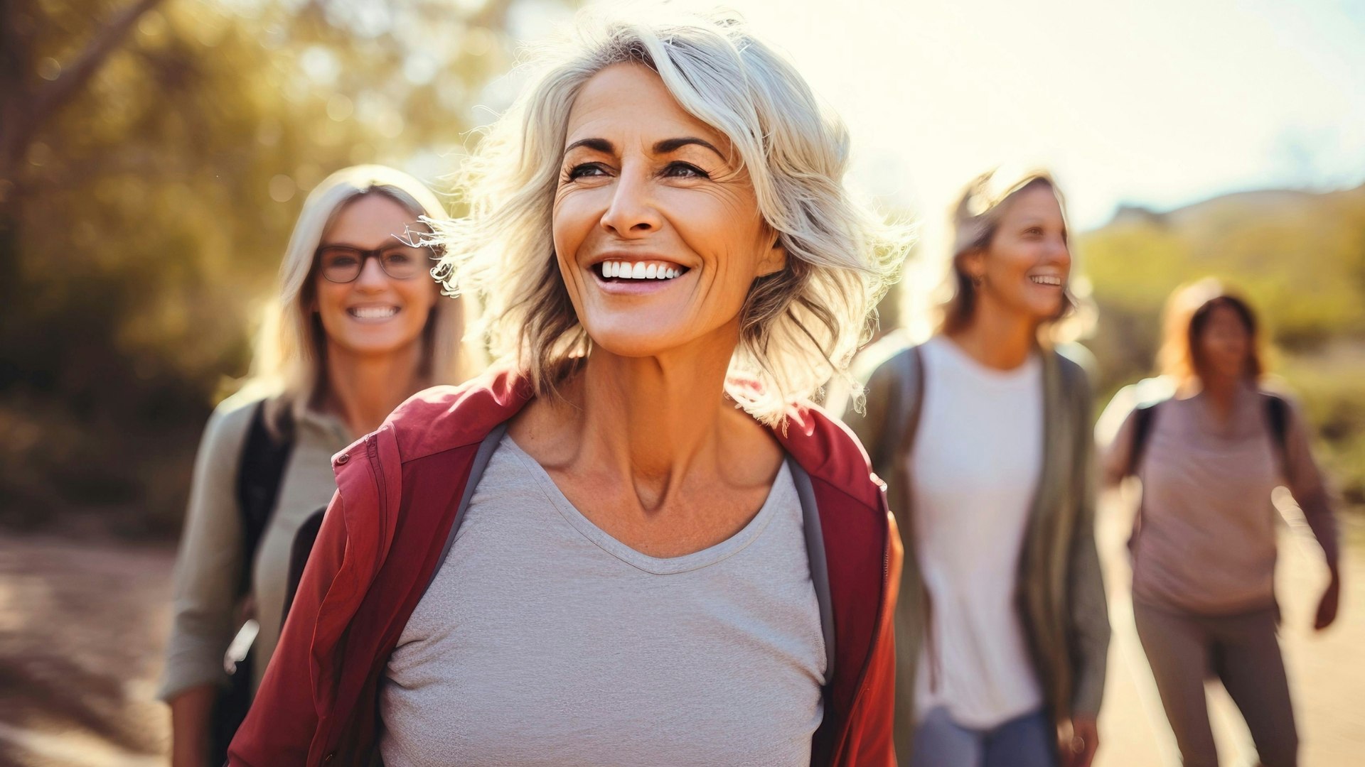 Women on a Yoga Retreat