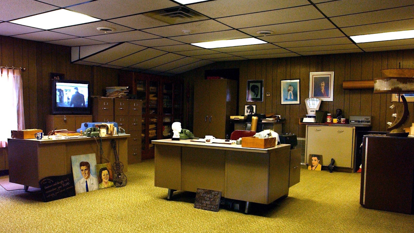 Colonel Tom Parker's office at Graceland