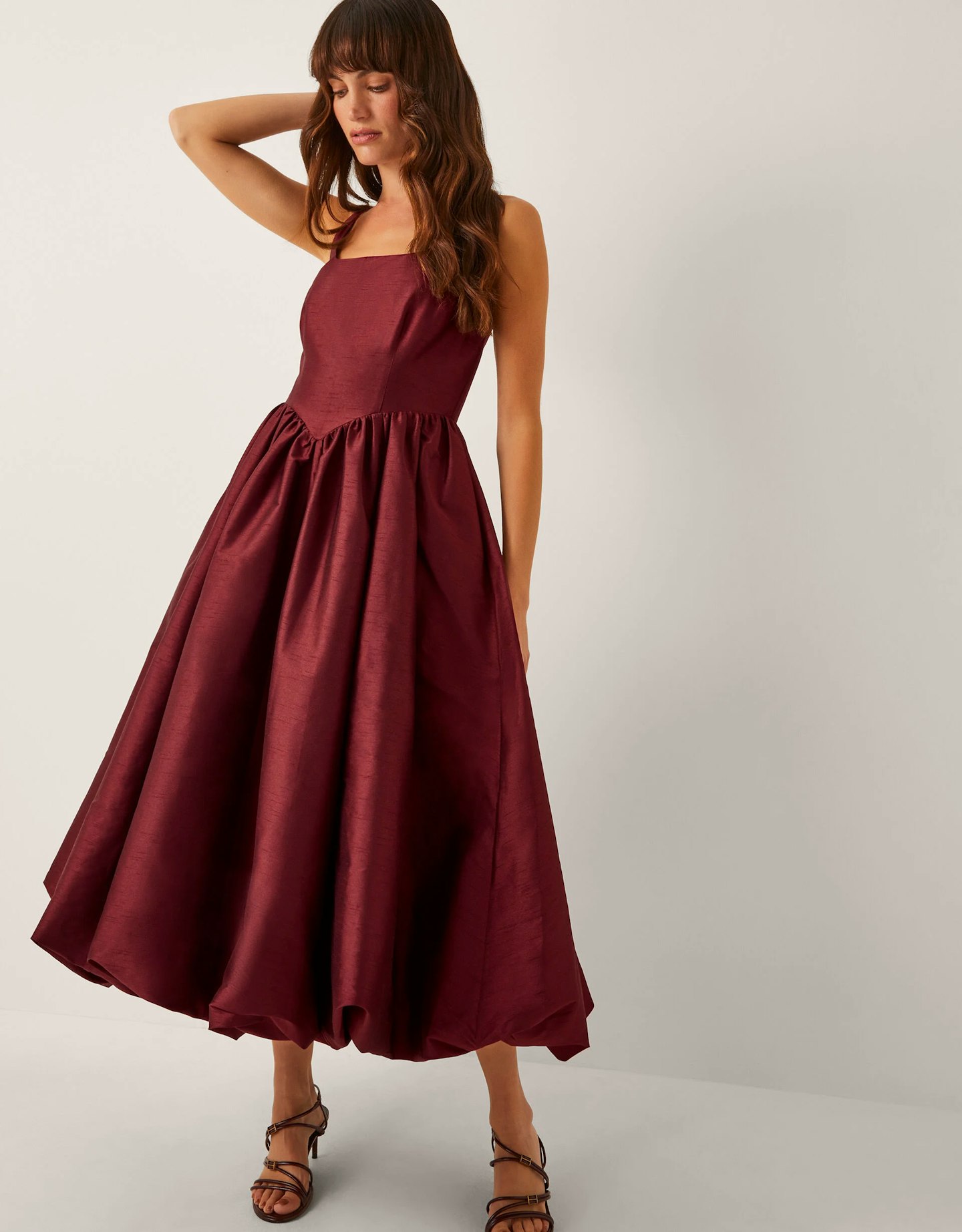Image of the Monsoon Mya Fit and Flare Midi Dress