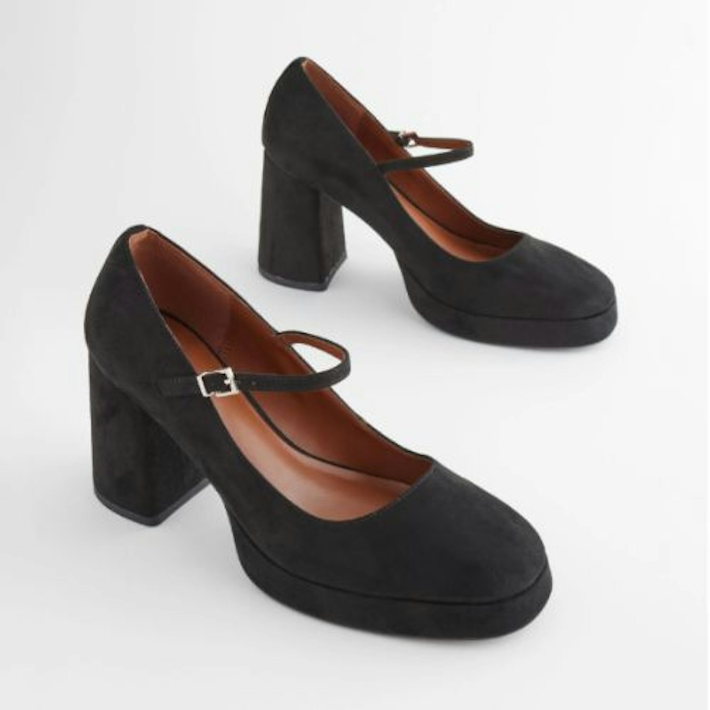 Next Black Forever Comfort® Platform Mary Jane Heels shoes