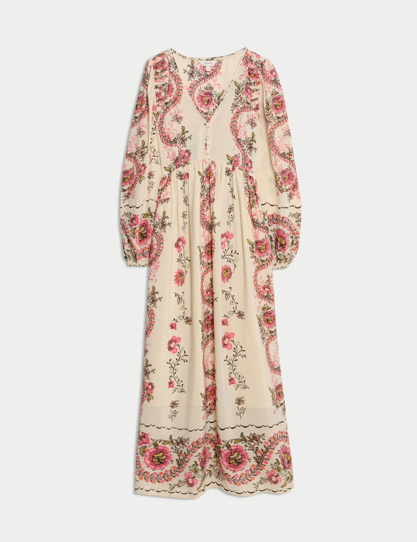 Image of the Per Una Printed V-Neck Maxi Dress