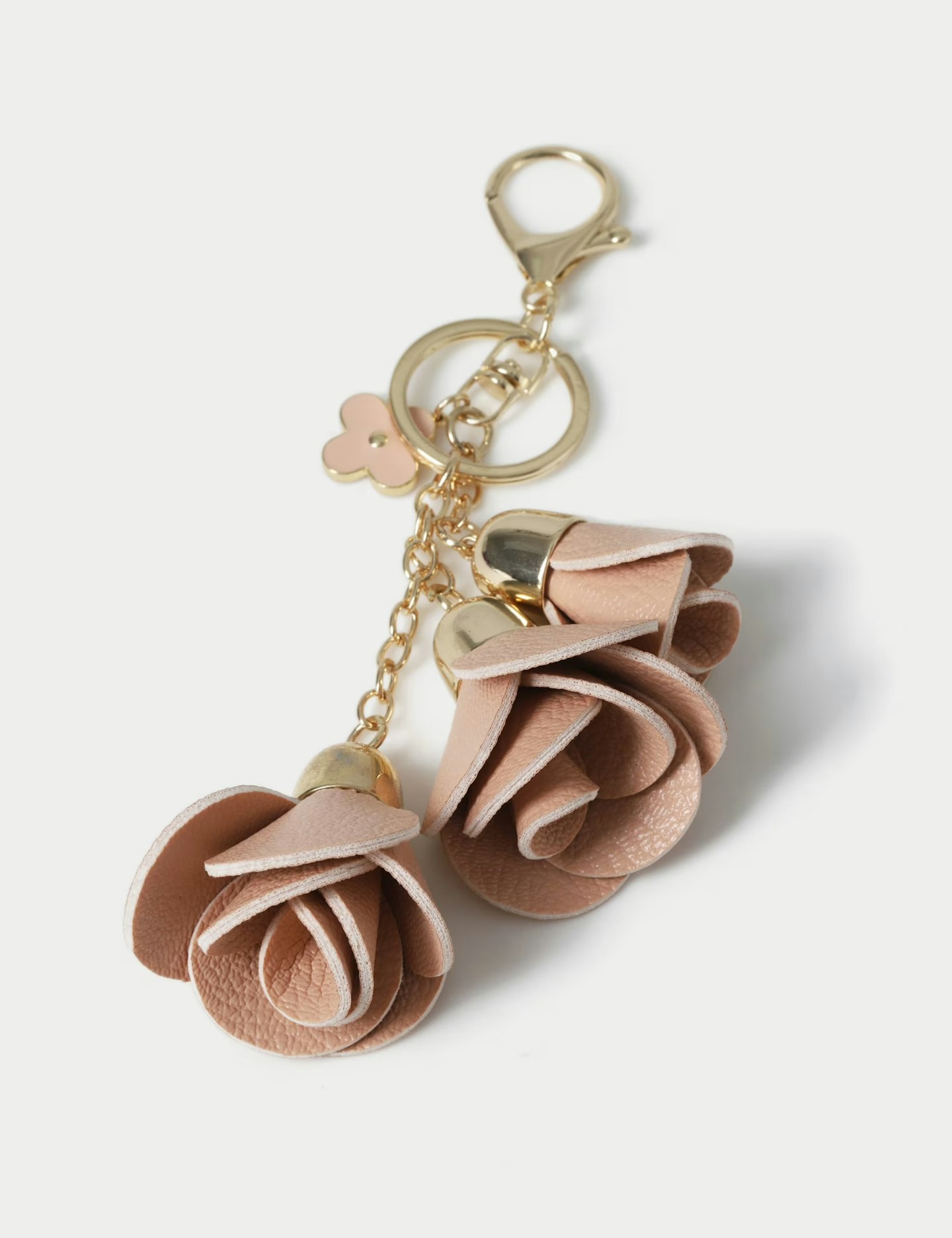 Image of the Red Rose Trio Bag Charm