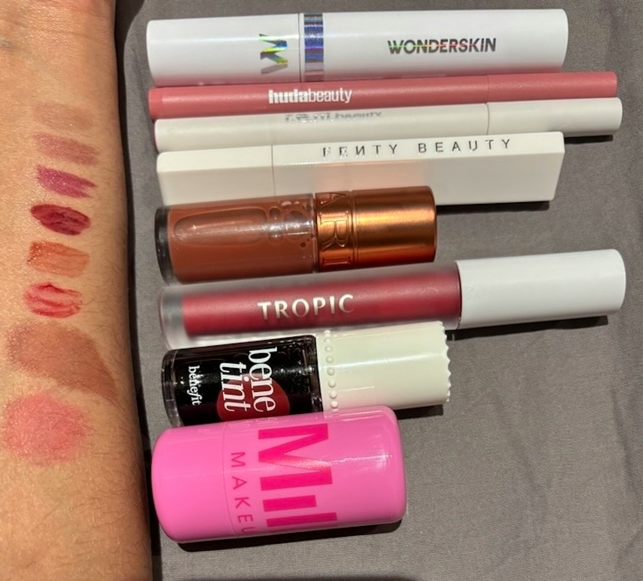 how we tested the best lip stains