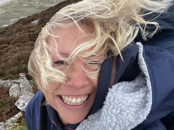 Becky Fuller at Rhossili Bay