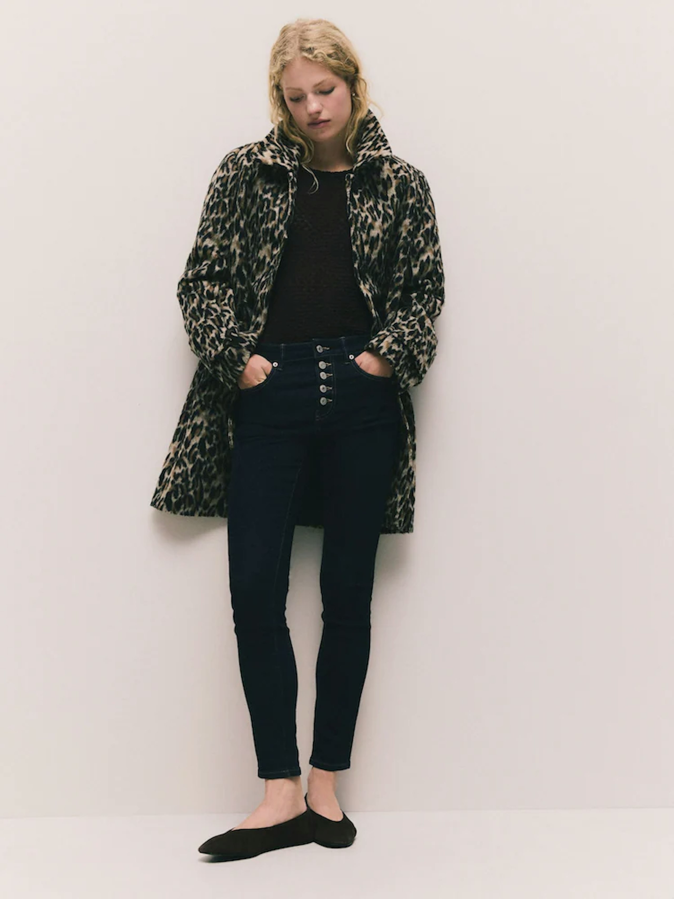 Image of the Animal Print Dolly Coat