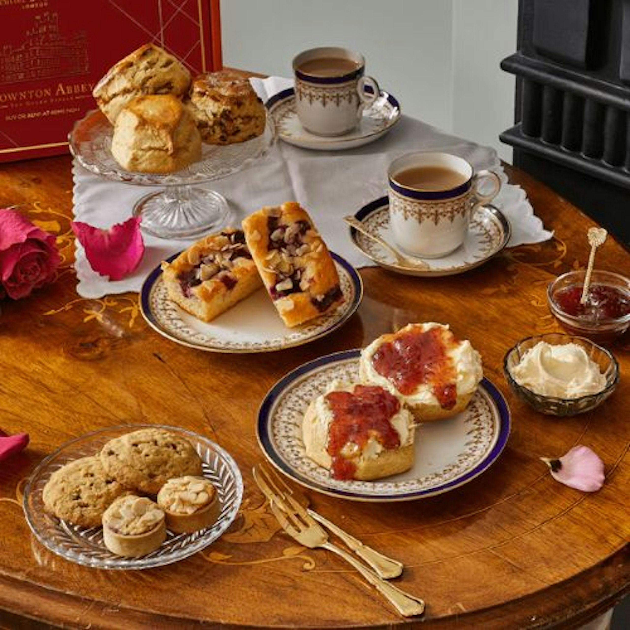 Cutter and Squidge Downton Abbey Afternoon Tea
