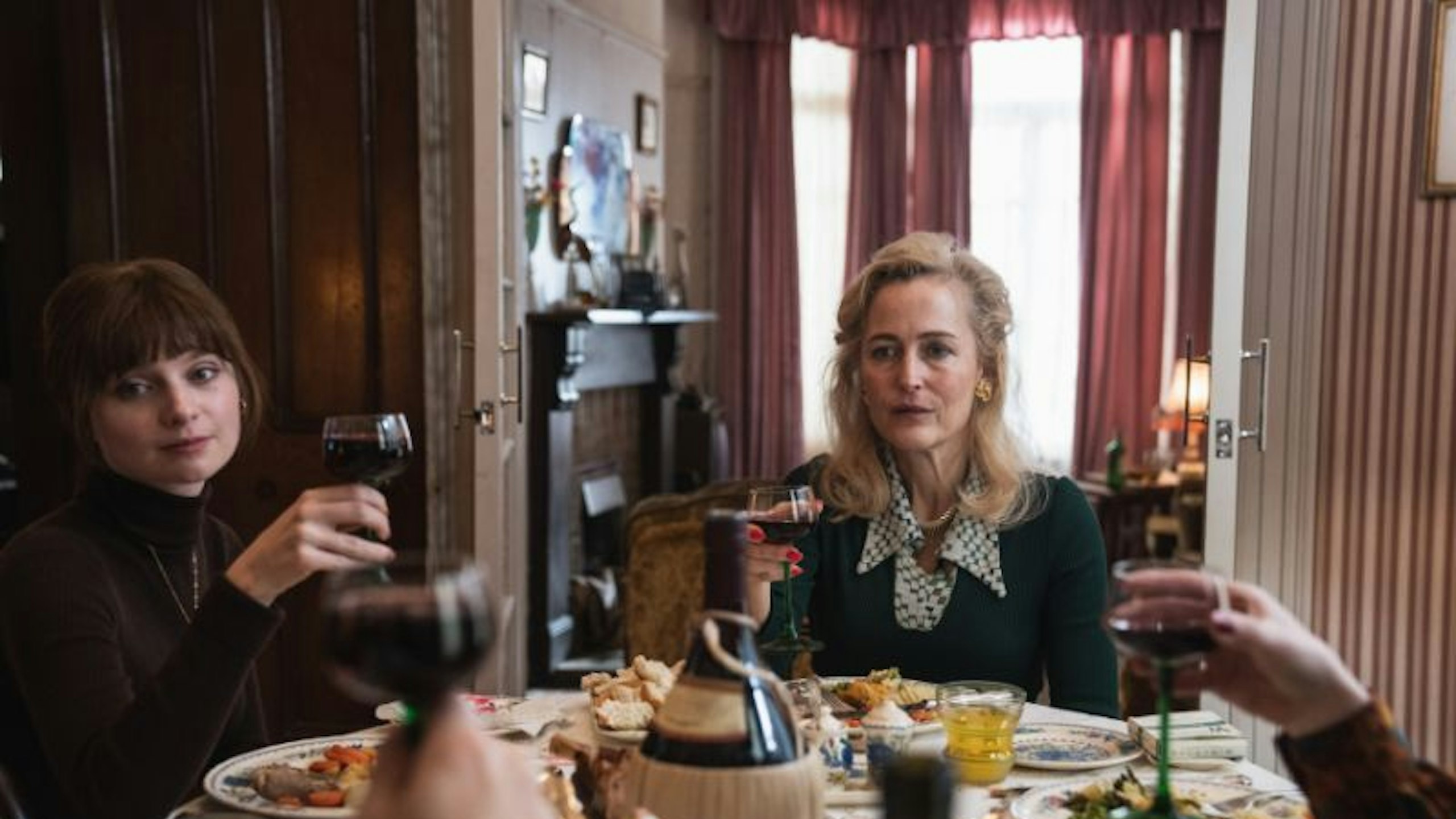 Lola Petticrew and Gillian Anderson in Trespasses on Channel 4