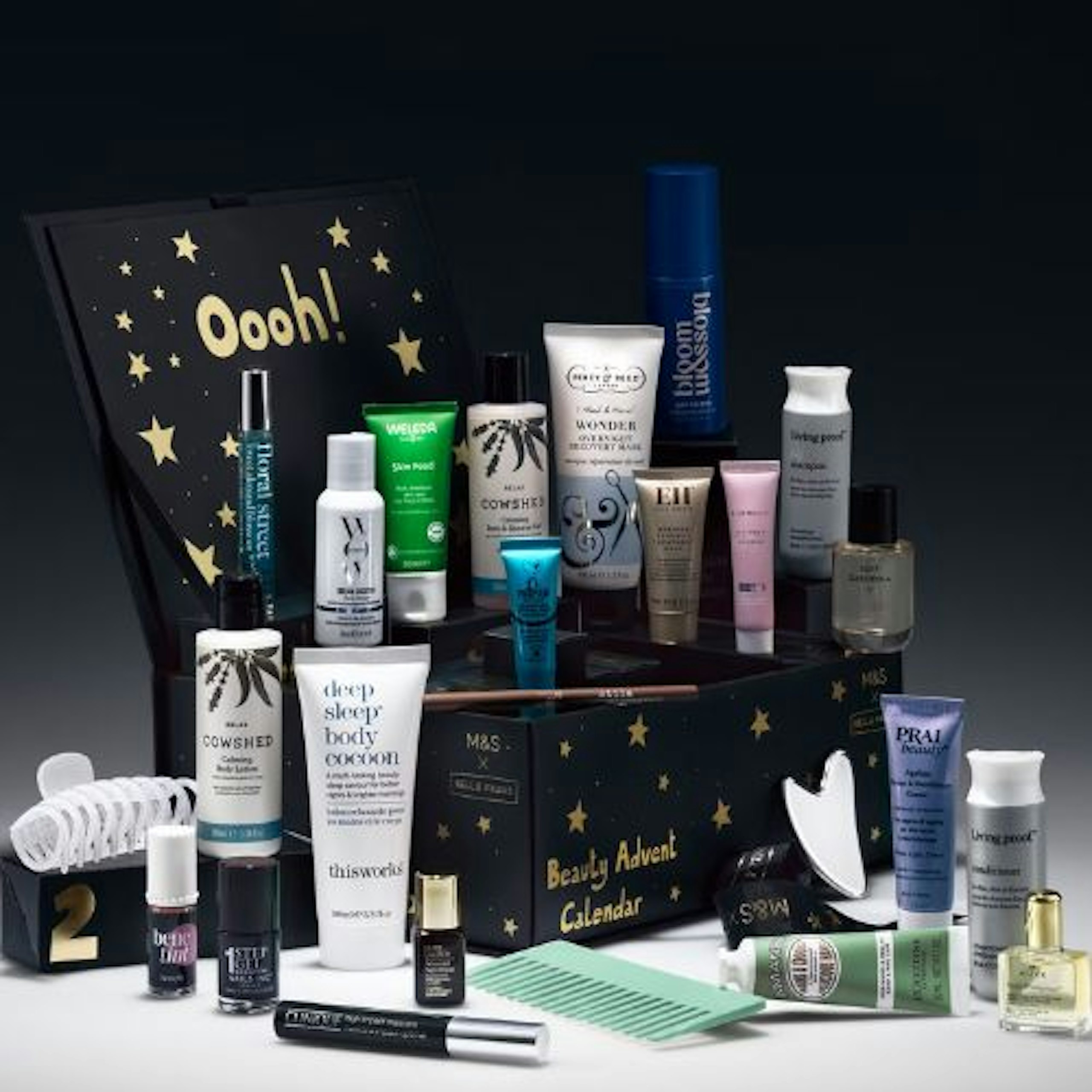M&S Beauty Advent Calendar contents 2025