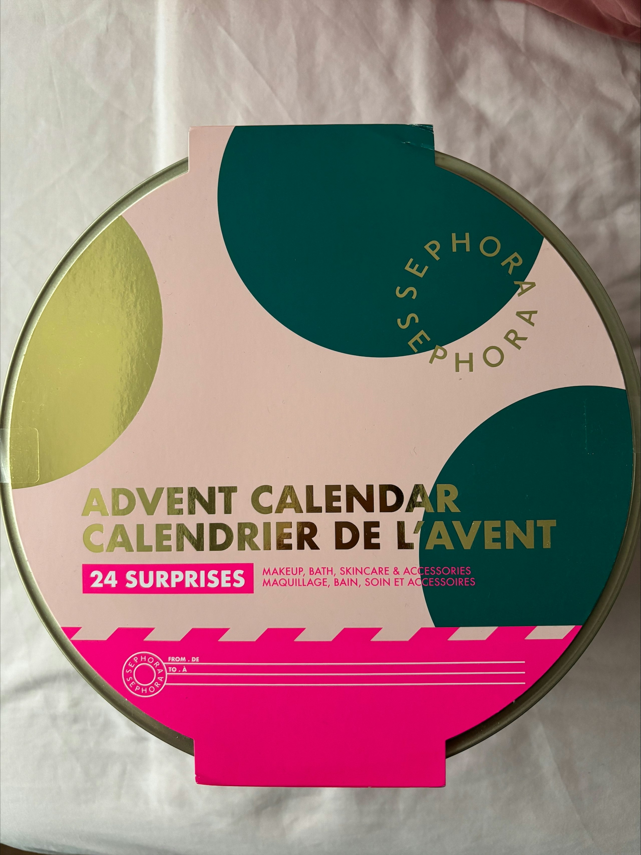 Image of the Sephora Advent calendar 2025