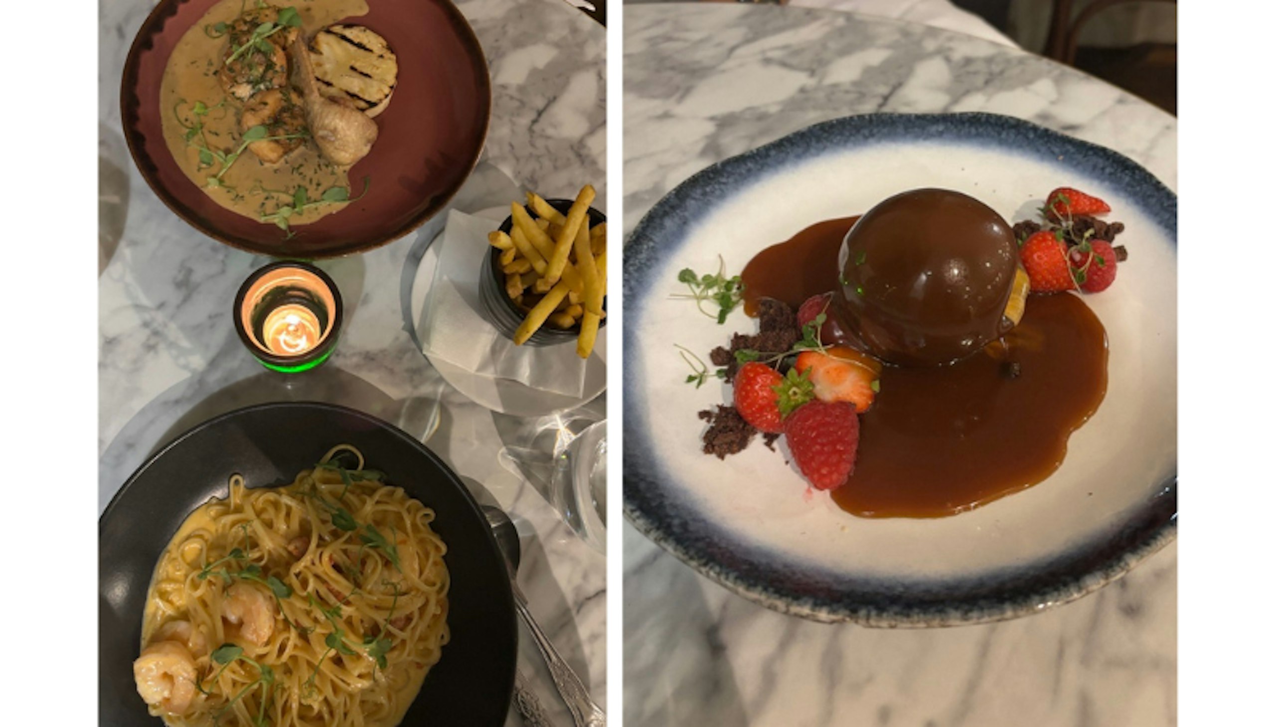 Dinner at Burnham Beeches Hotel