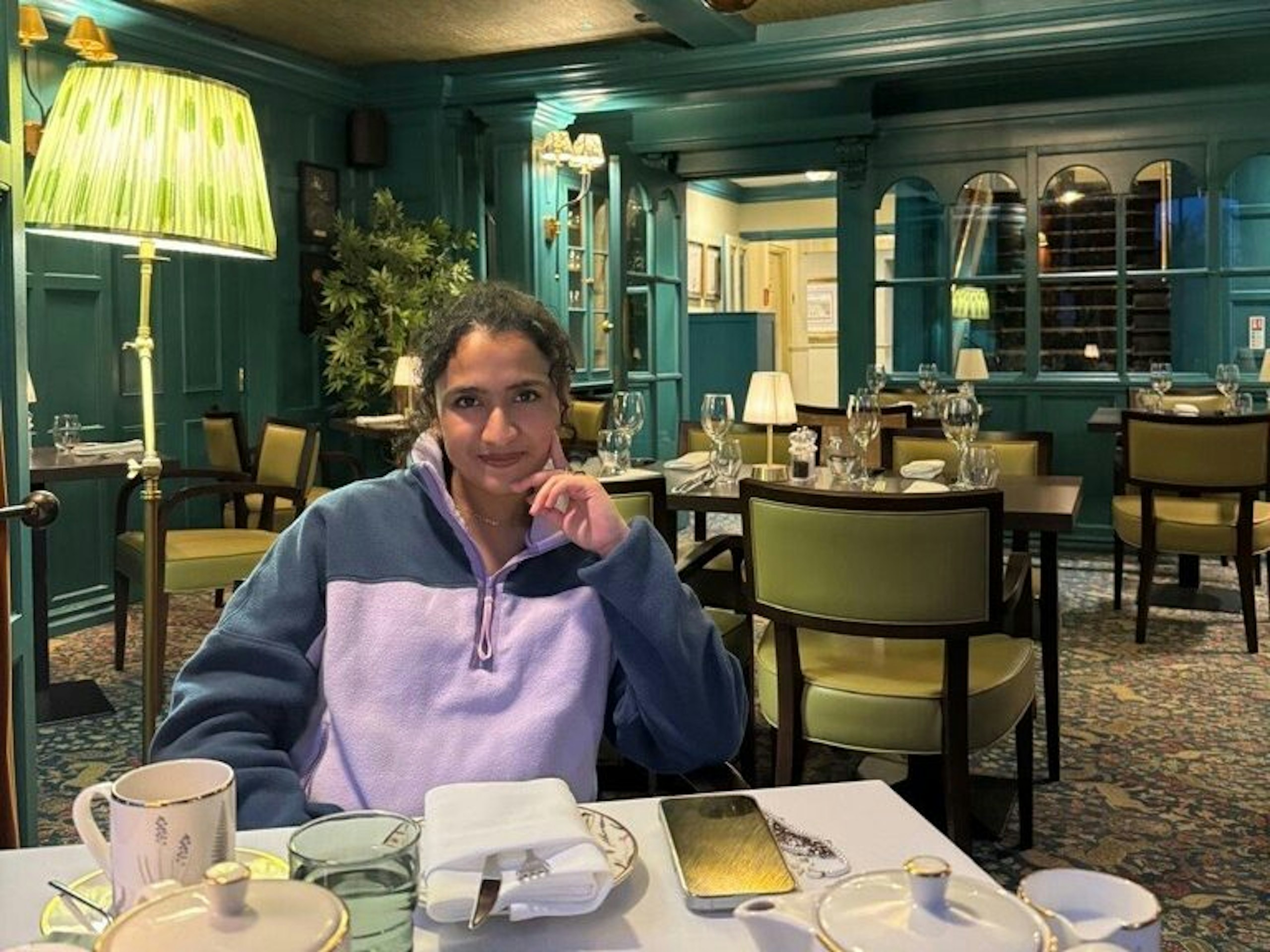Evergreen Tea Room at the Burnham Beeches Hotel