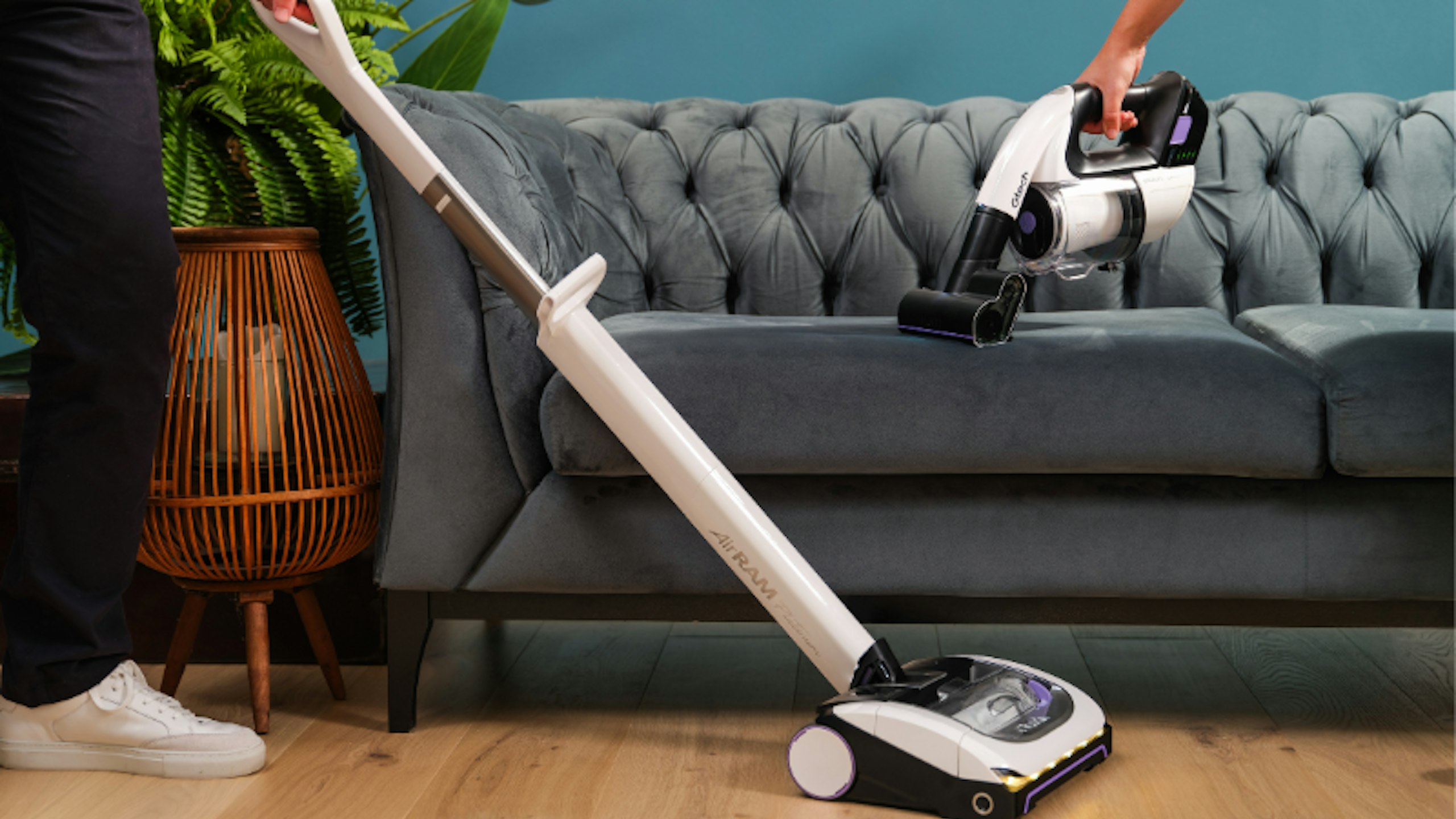 Clean up after Christmas with the Gtech Anti-Hairwrap Vacuum Duo – Now £270 off!