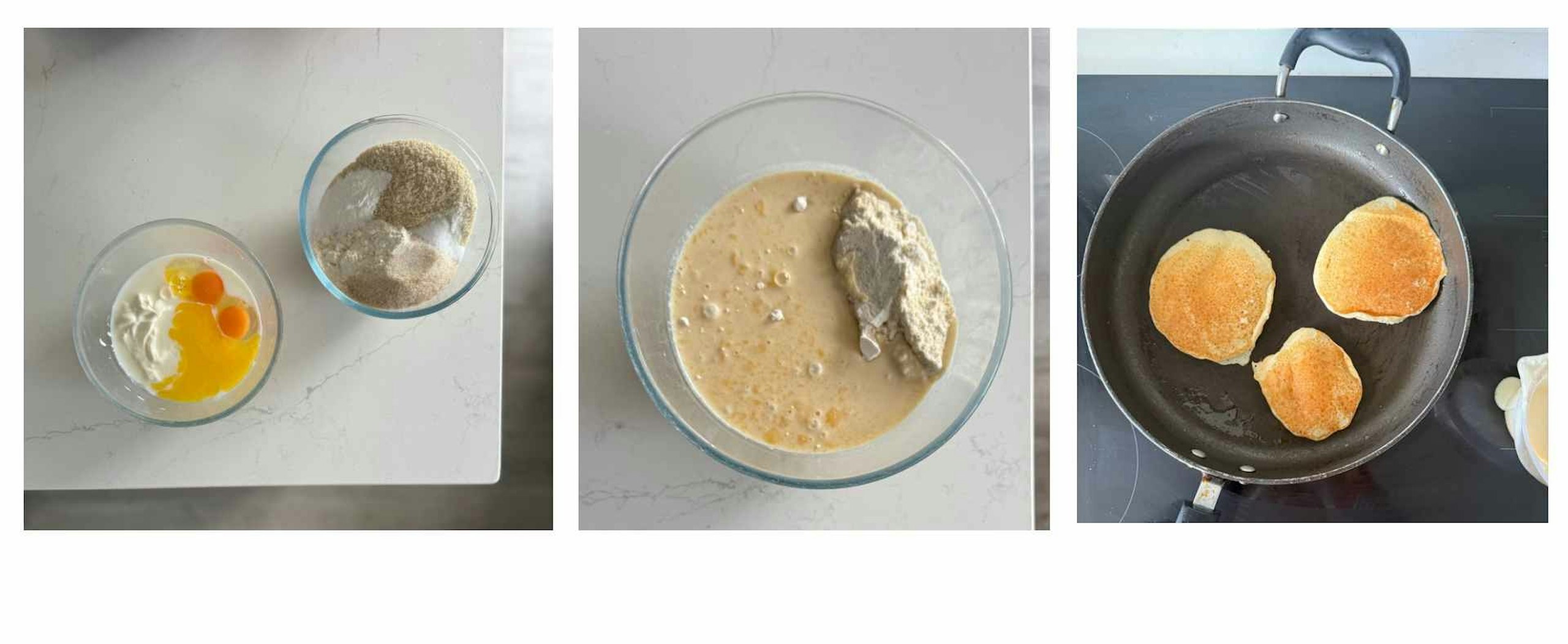 Pancake steps