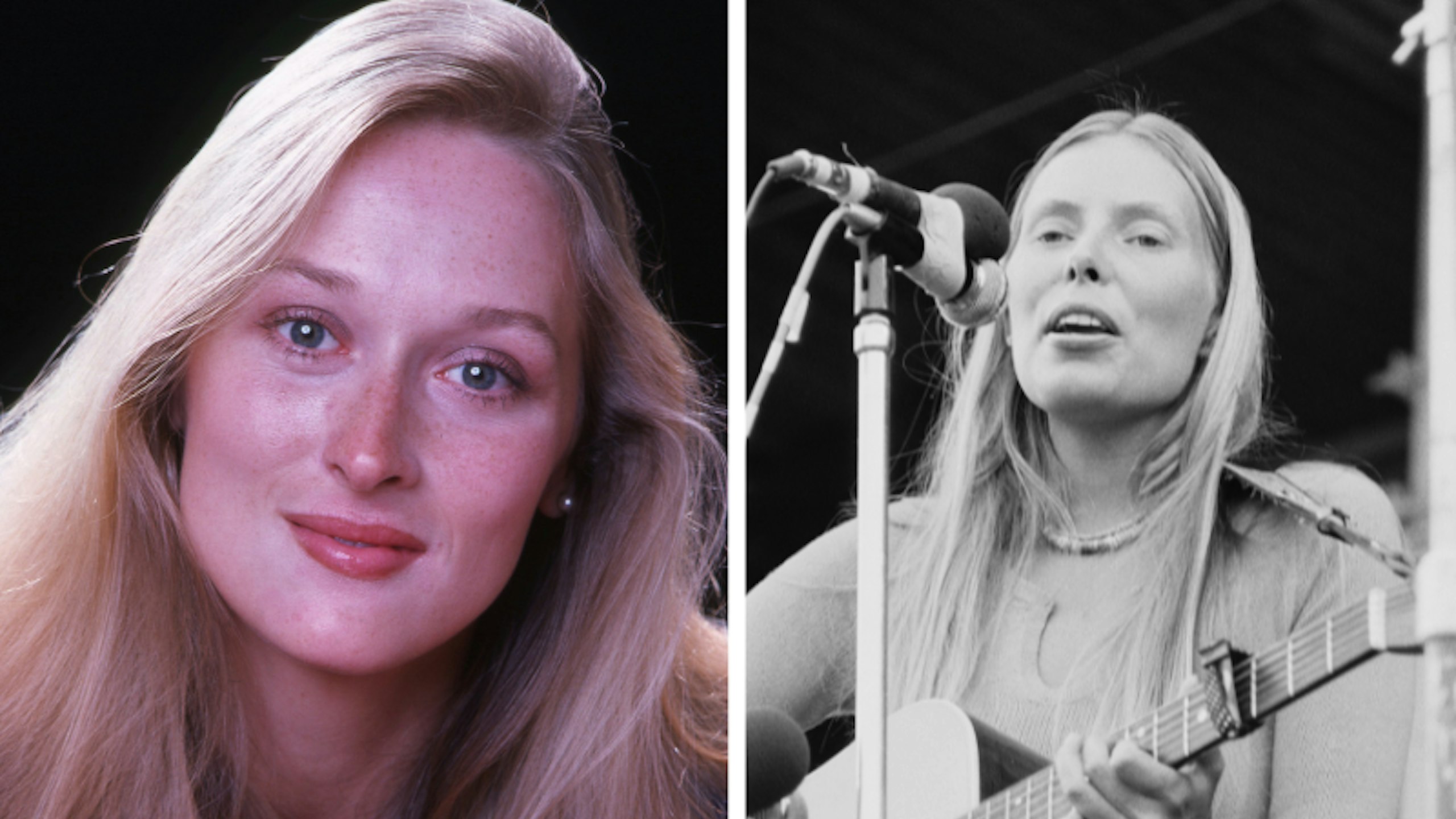 Meryl Streep as joni mitchell