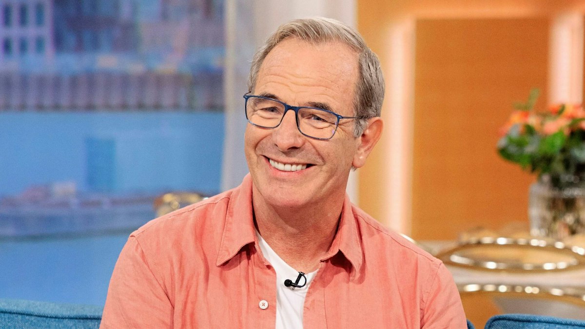 Robson Green on the end of the show Granchester