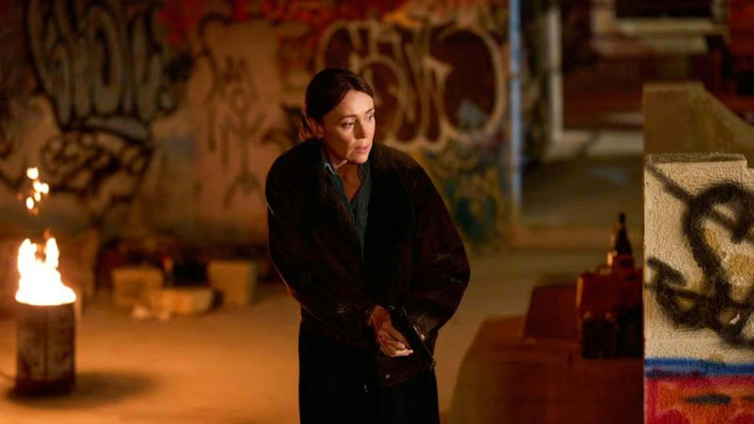 Keeley Hawes in season two of Prime Video thriller The Assassin