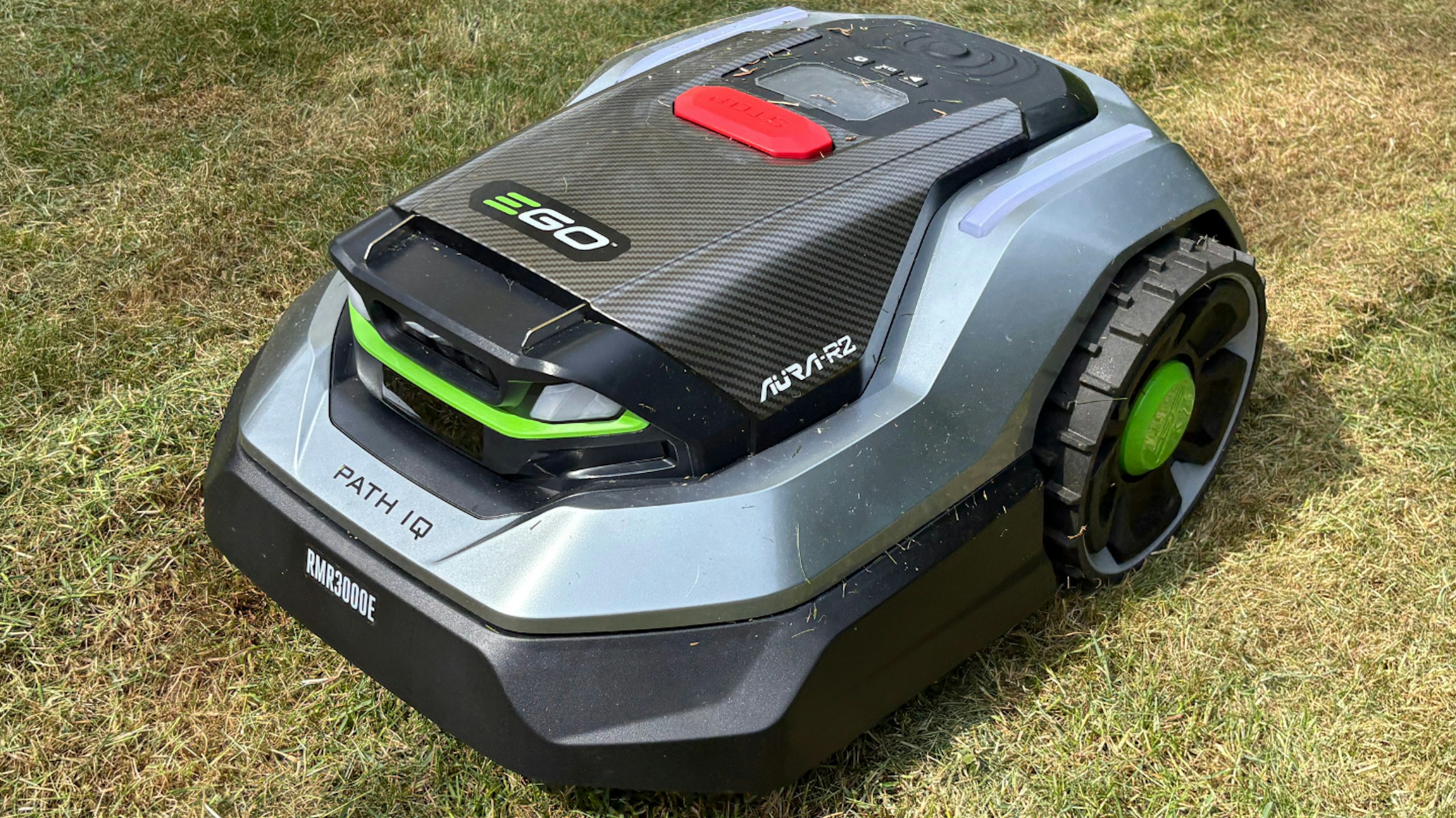 AURA-R2 Robotic Lawn Mower 3000m² close up