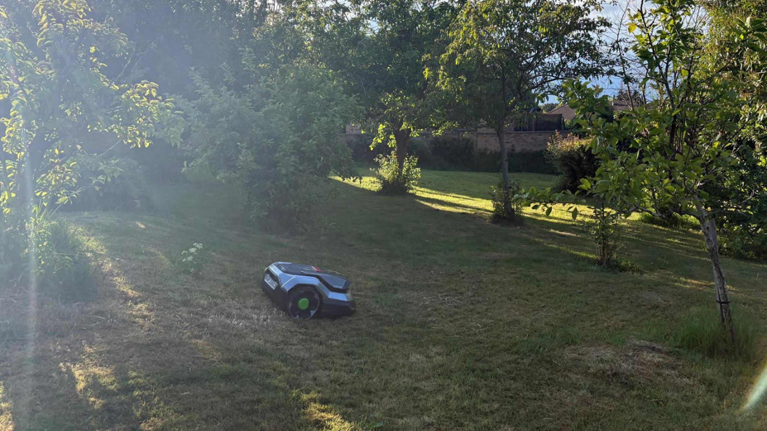 AURA-R2 Robotic Lawn Mower 3000m² in action