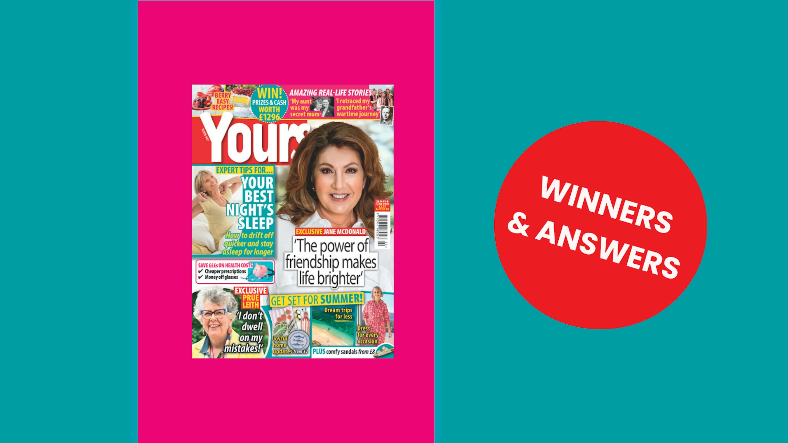 Yours Issue 507 Winners