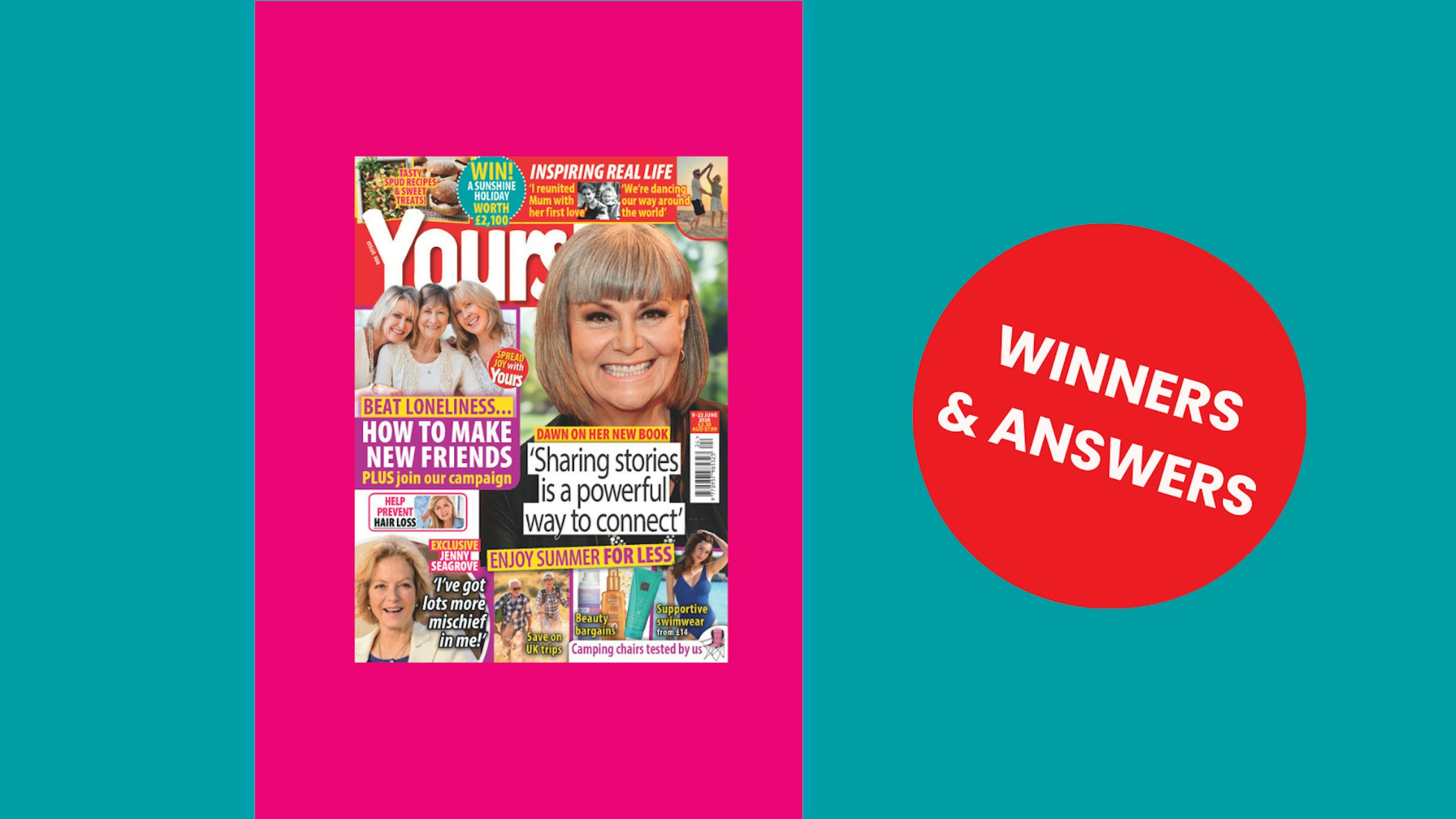 Yours Issue 508 Winners