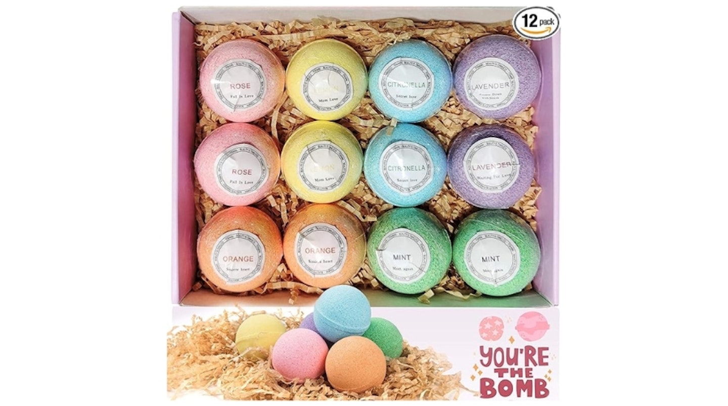 TTRwin Natural Vegan Bath Bombs Gift Set 