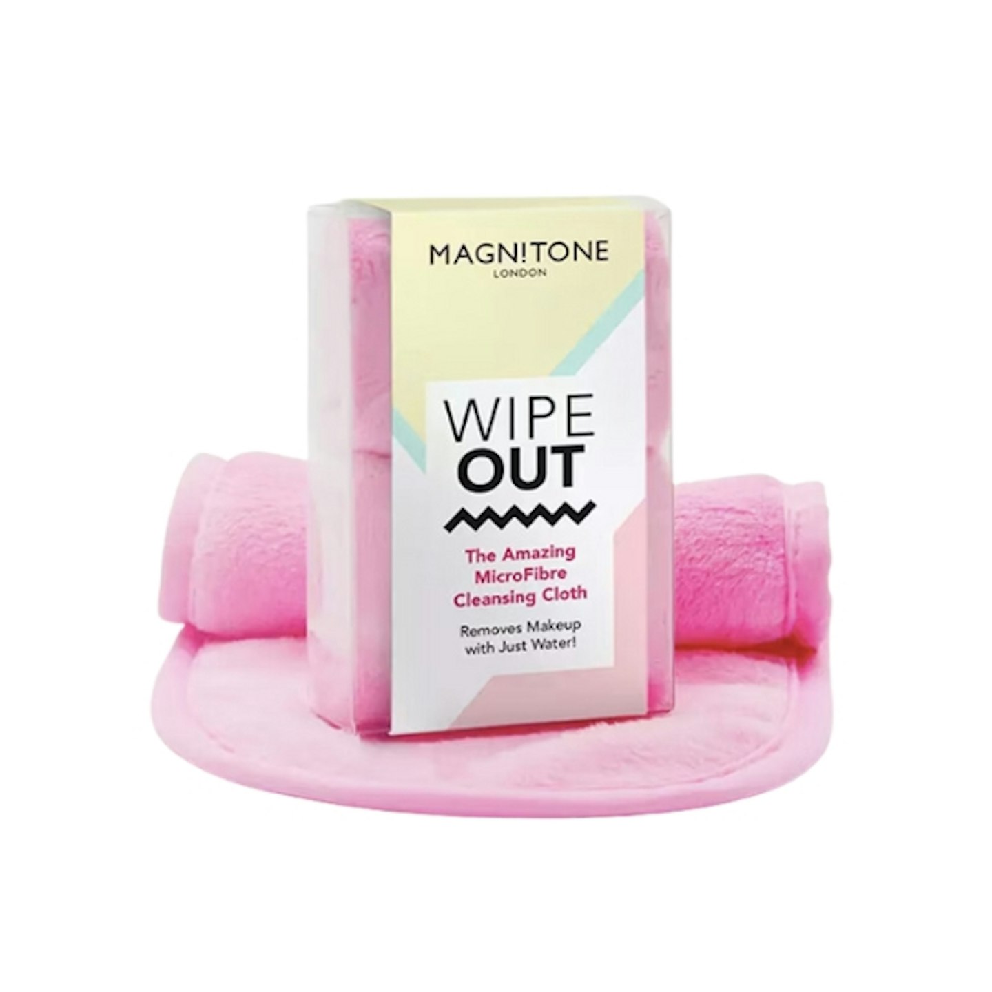 Magnitone London WipeOut! The Amazing MicroFibre Cleansing Cloth Pink