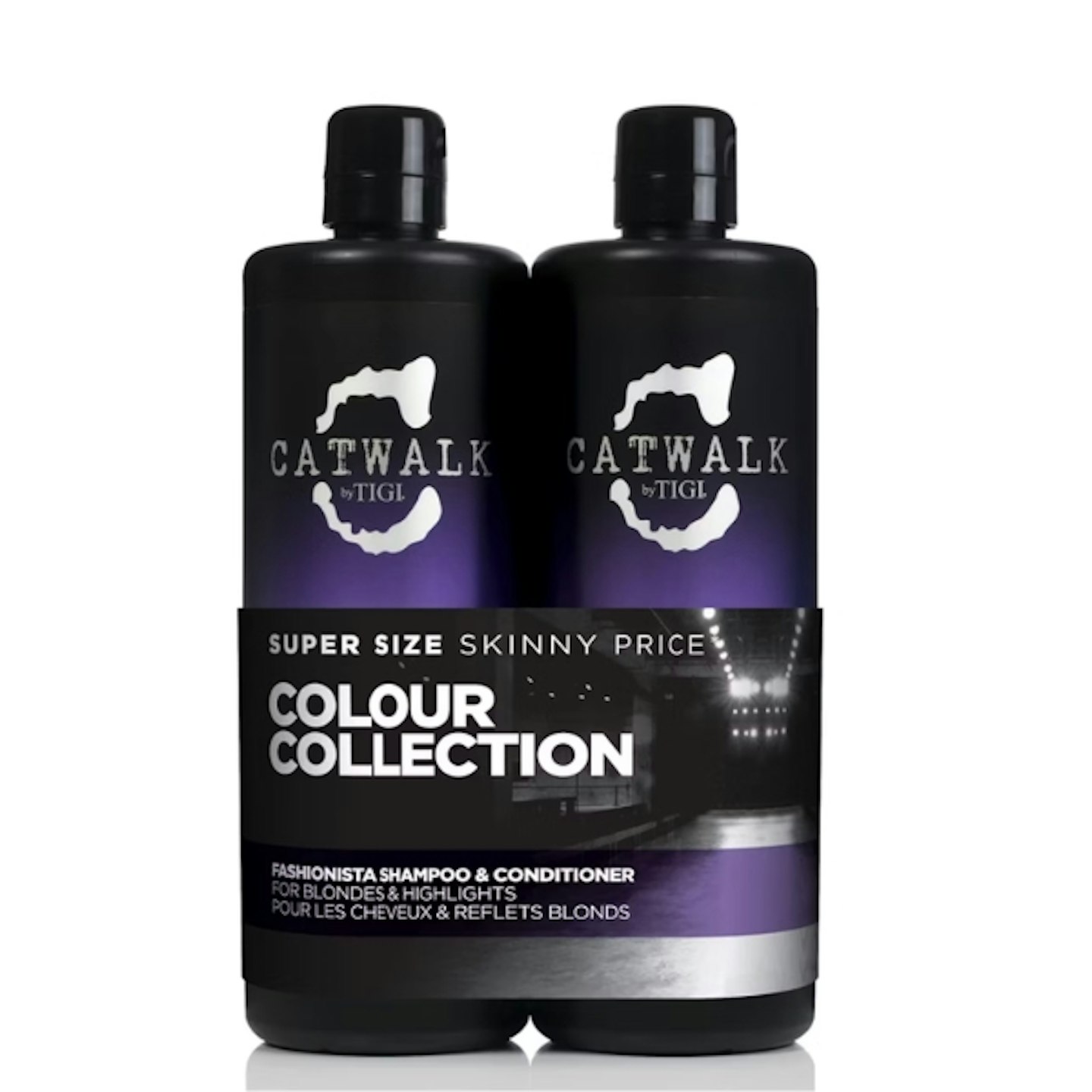 Catwalk by Tigi Fashionista Purple Shampoo and Conditioner for Blonde Hair