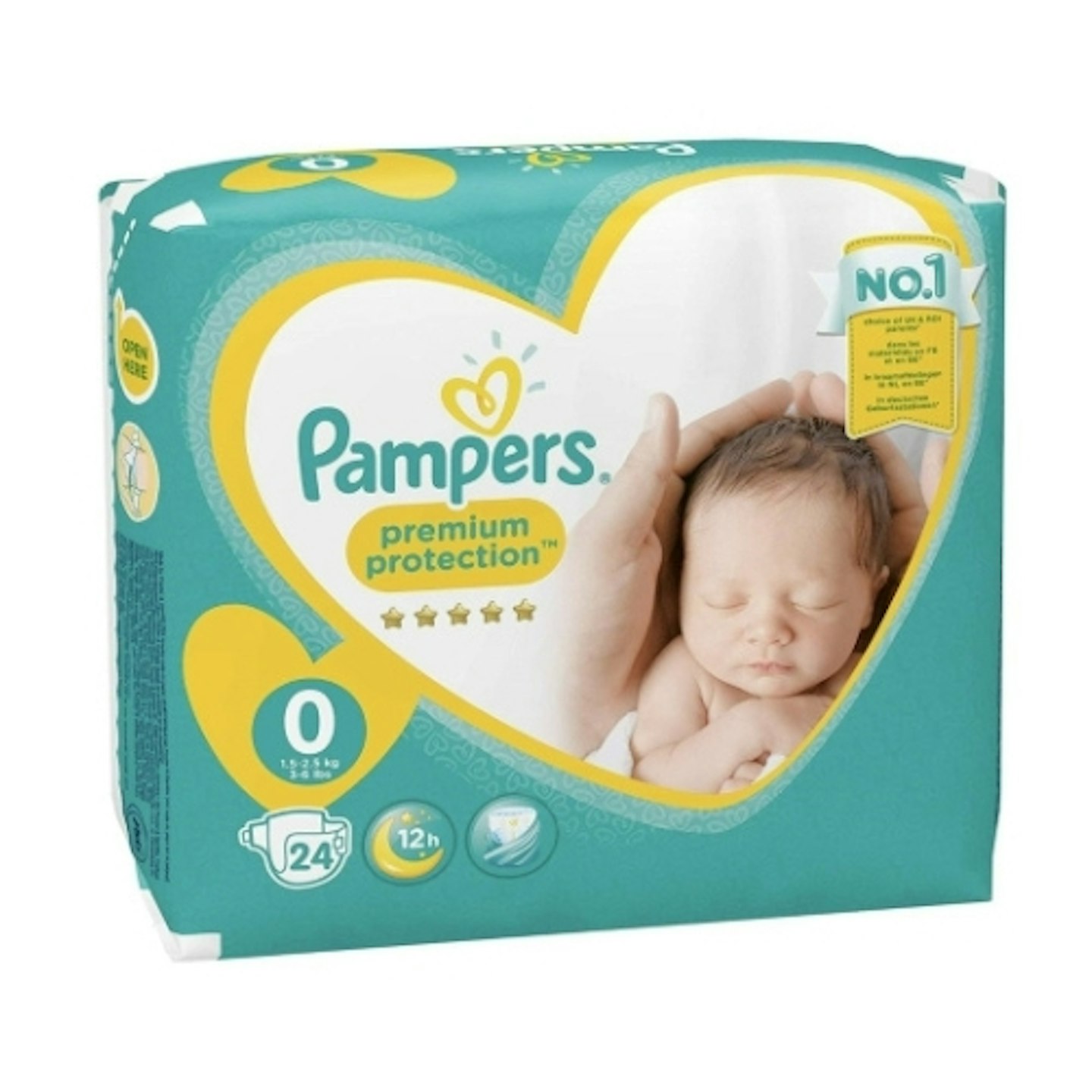 PAMPERS New Baby size 0 (1-2,5 kg)