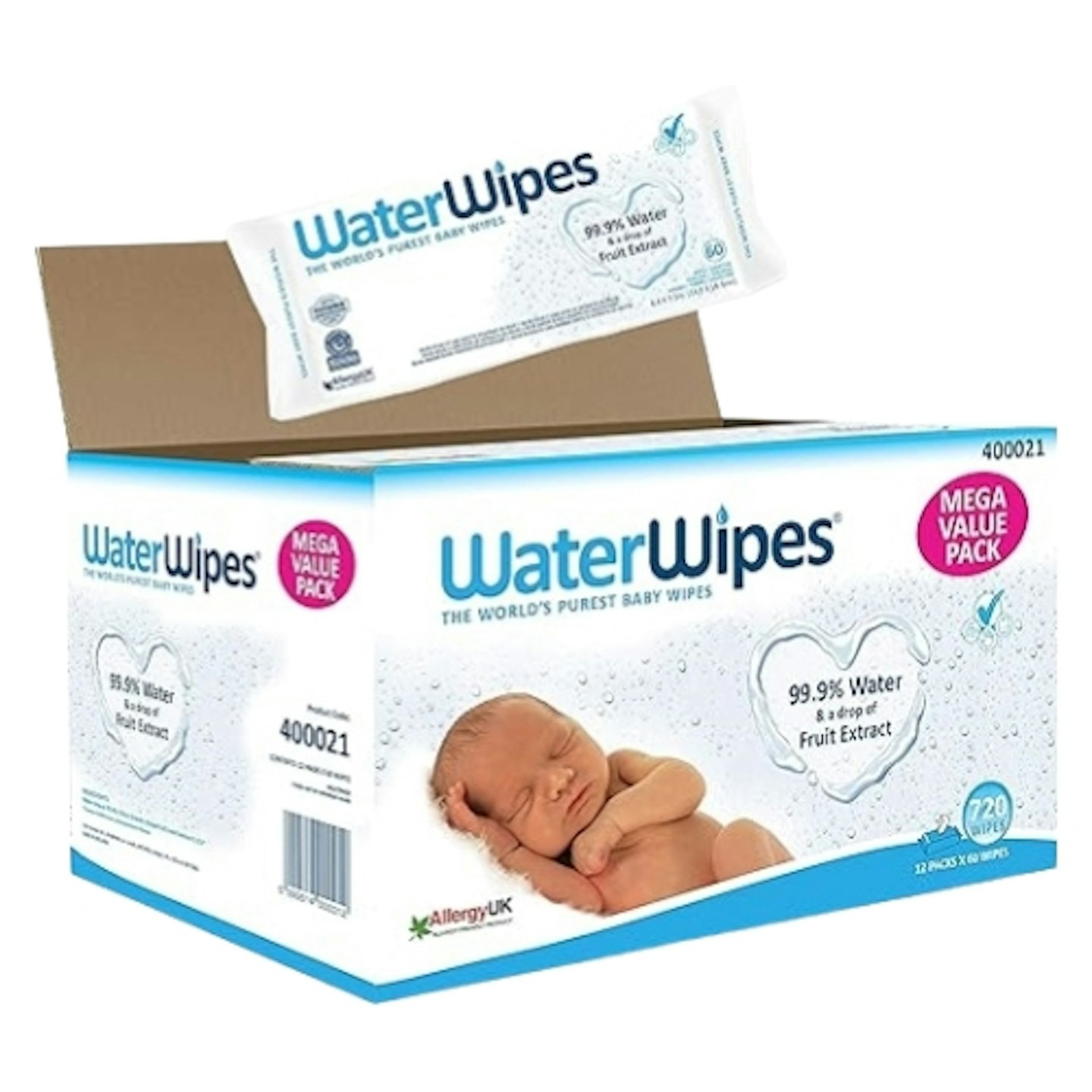 Waterwipes Baby Wipes Sensitive Newborn Skin