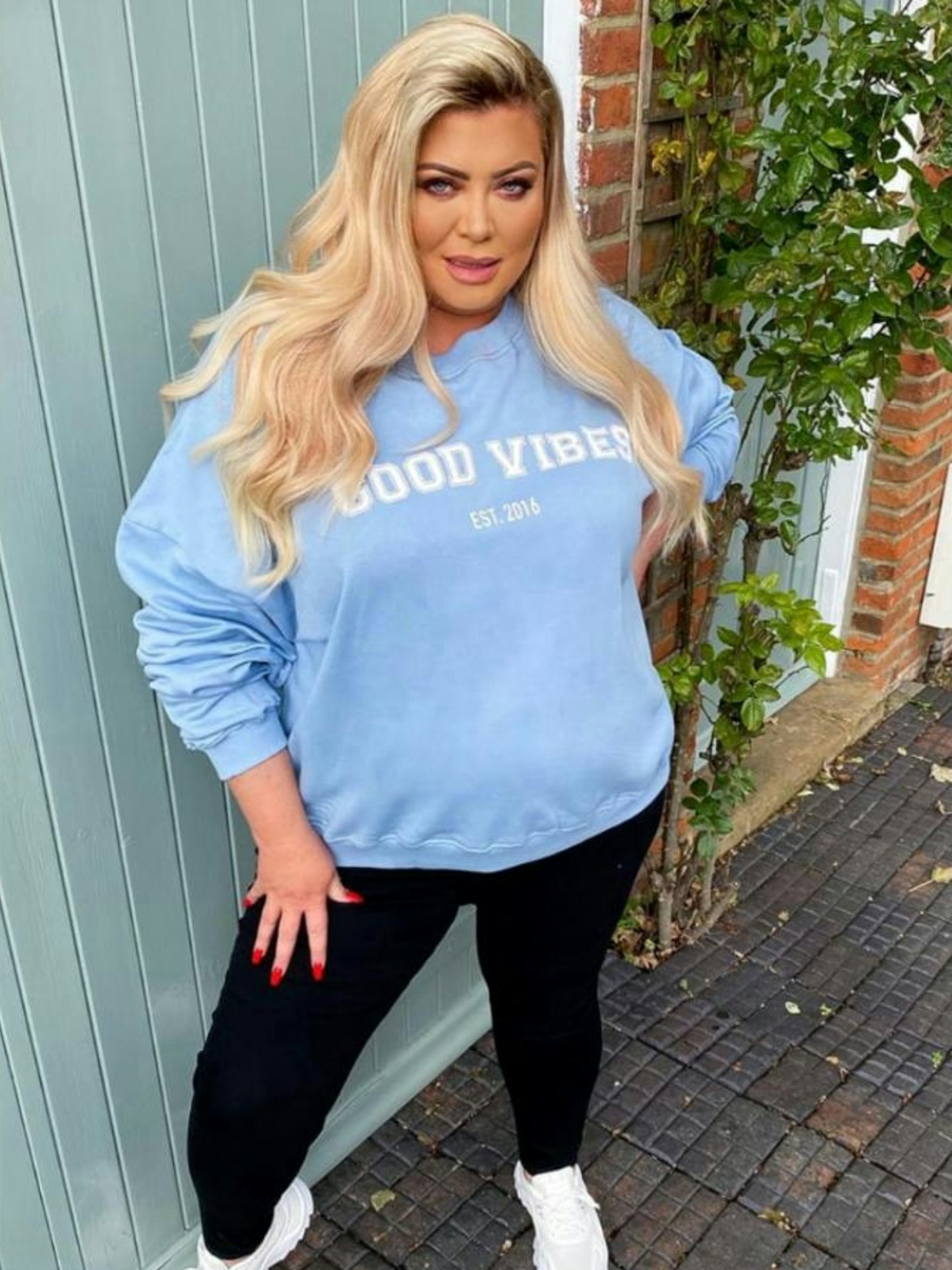 CURVE GEMMA COLLINS GOOD VIBES SWEATSHIRT