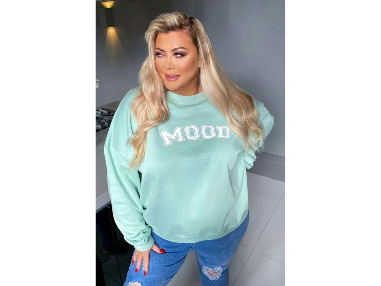 CURVE GEMMA COLLINS Mood Varsity Sweat