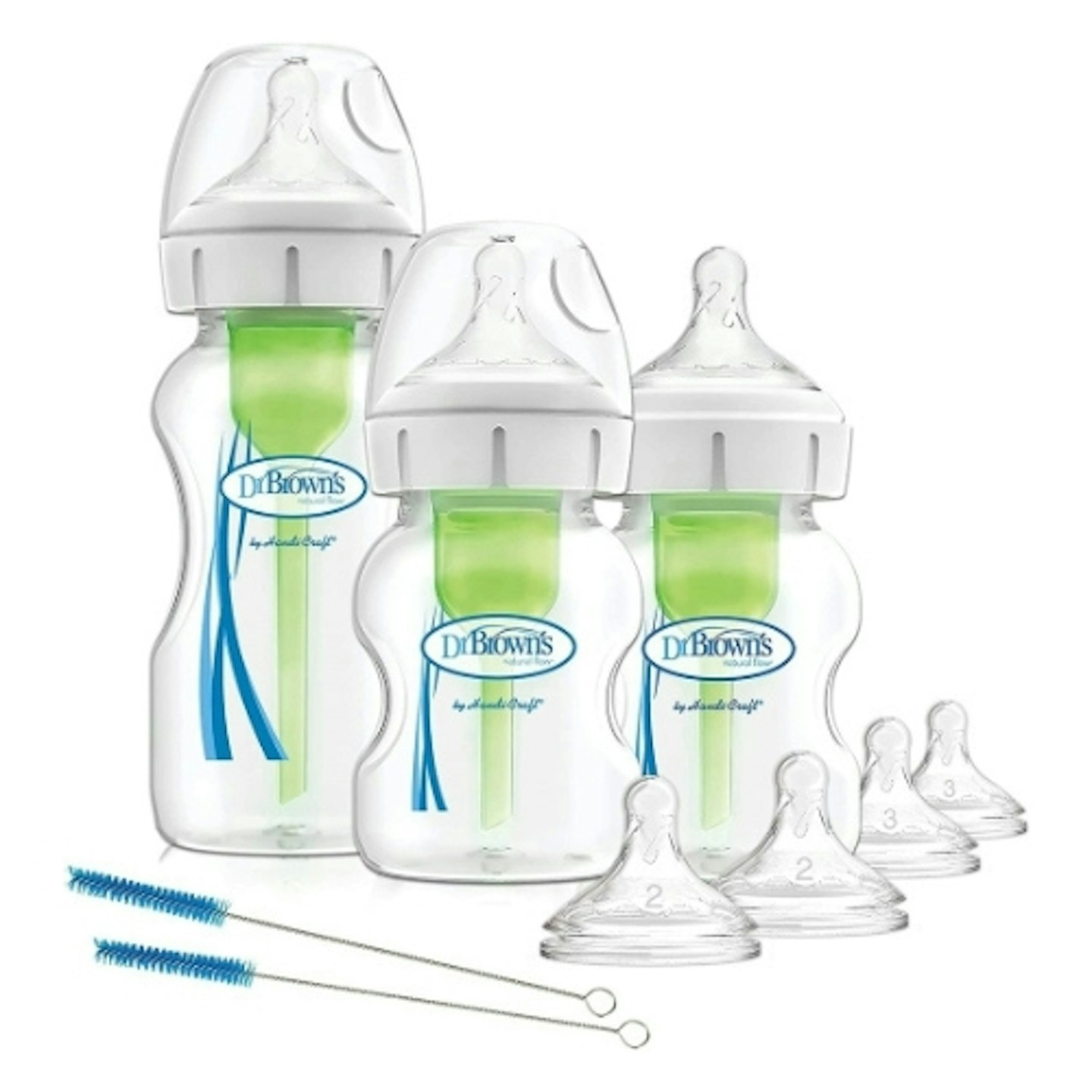 Dr Brown's Options+ Anti-Colic Baby Bottles