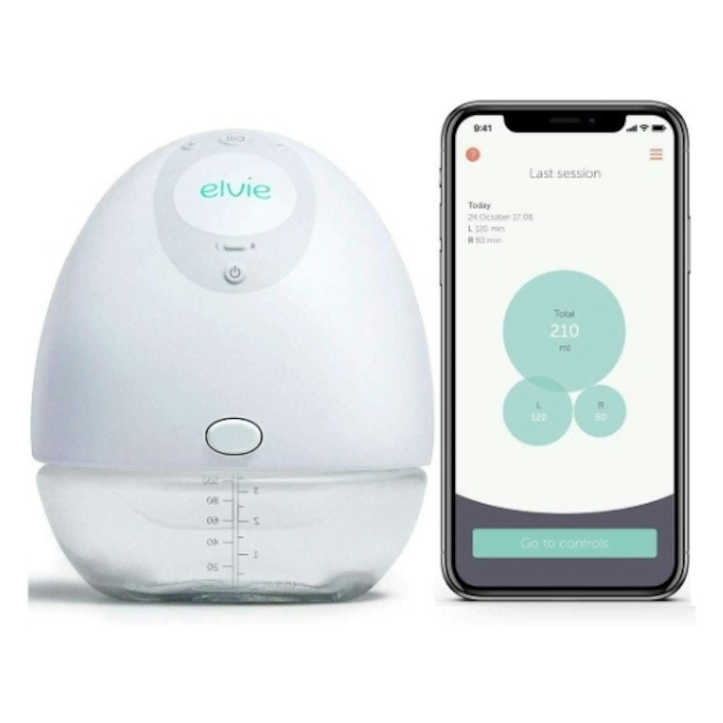 Elvie Pump Single Silent Wearable Breast Pump with App