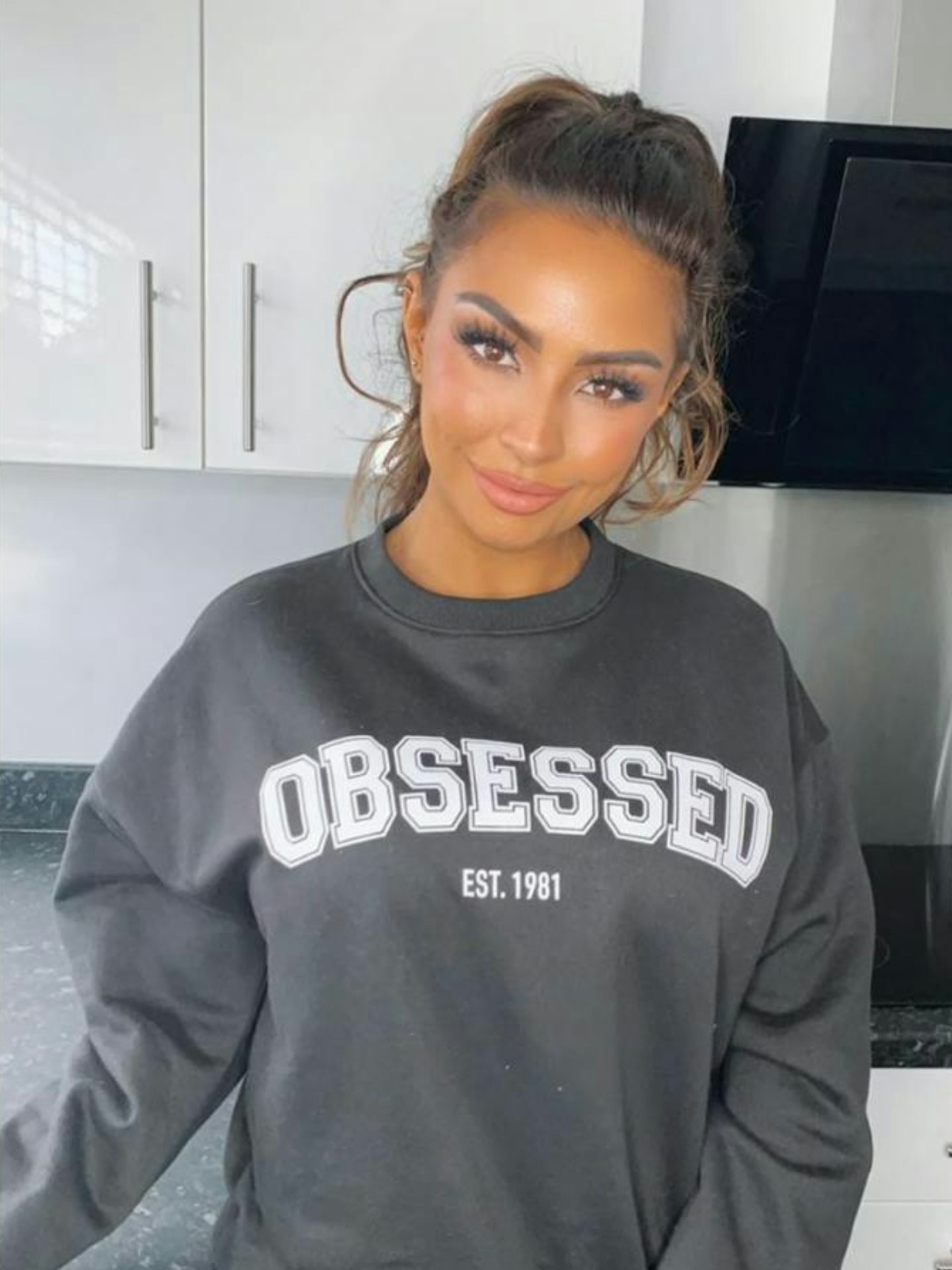 GEMMA COLLINS GC OBSESSED SWEATSHIRT
