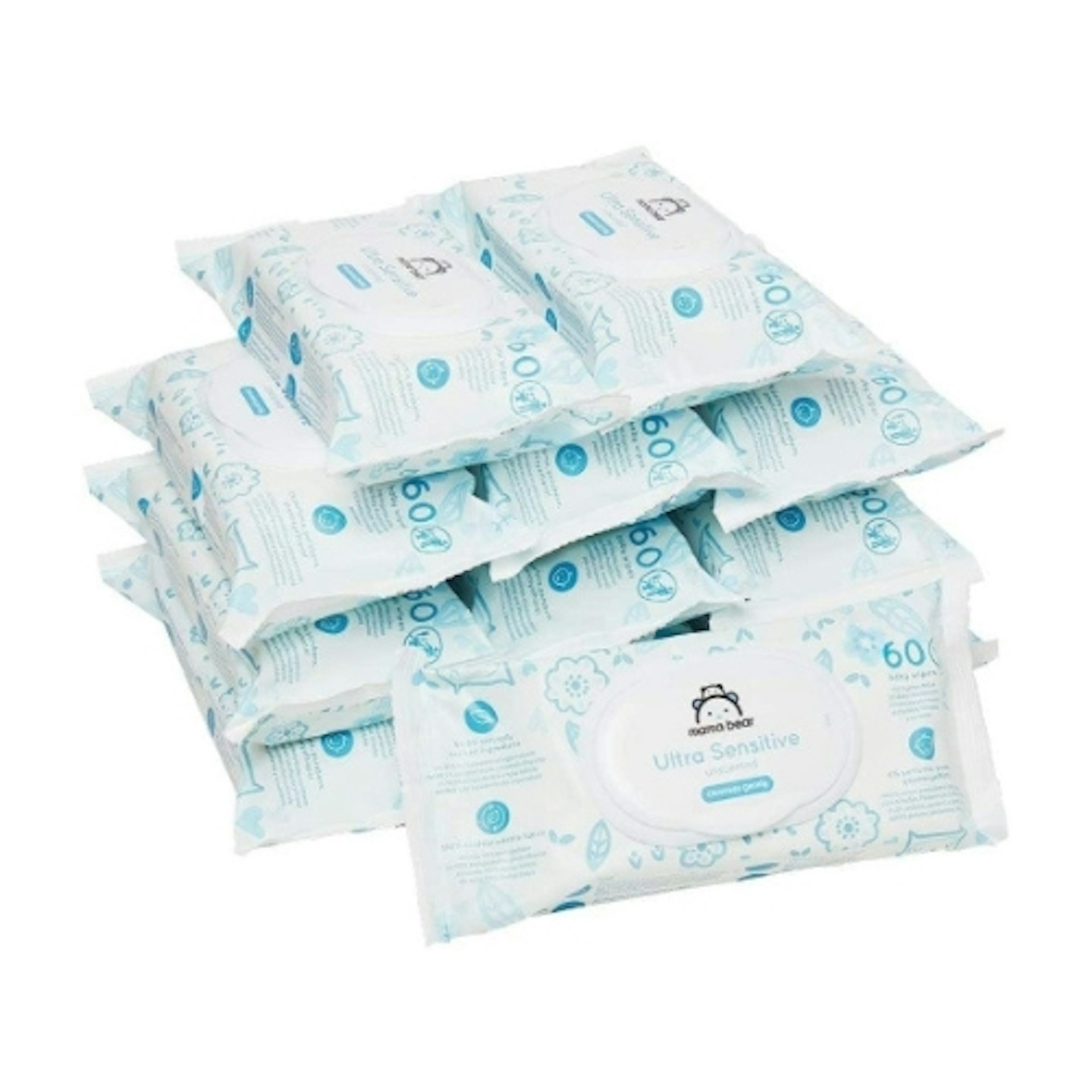 Mama Bear Ultra Sensitive Baby Wipes