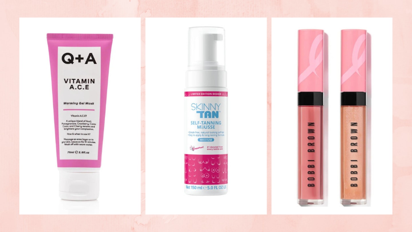 The best fashion and beauty buys that support Breast Cancer Awareness Month