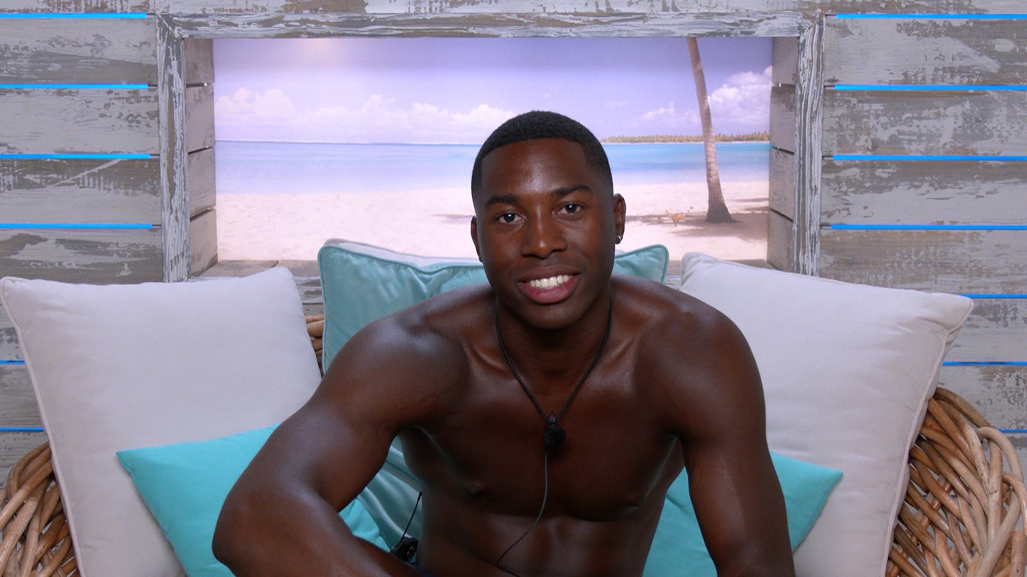 love island aaron beach hut