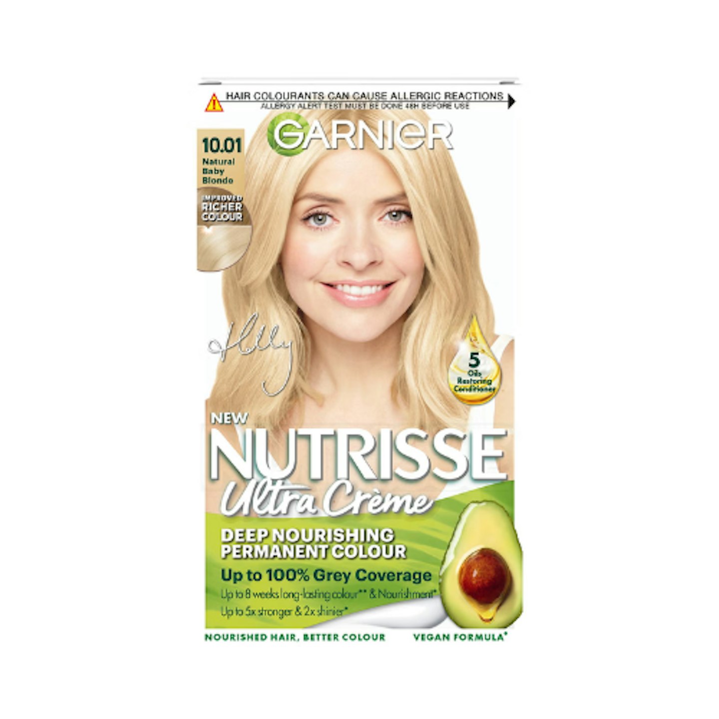 Garnier Nutrisse Permanent Hair Dye in 10.01 Baby Blonde