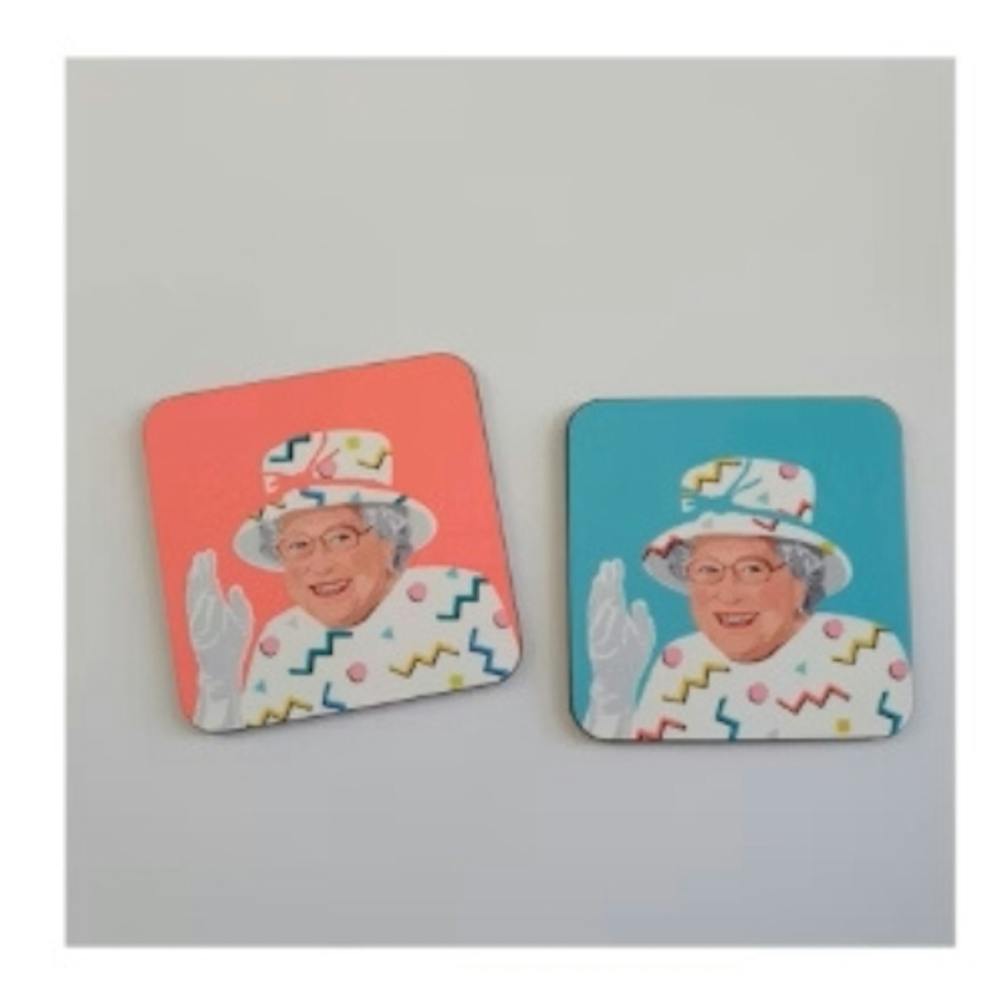 Queen Elizabeth coaster
