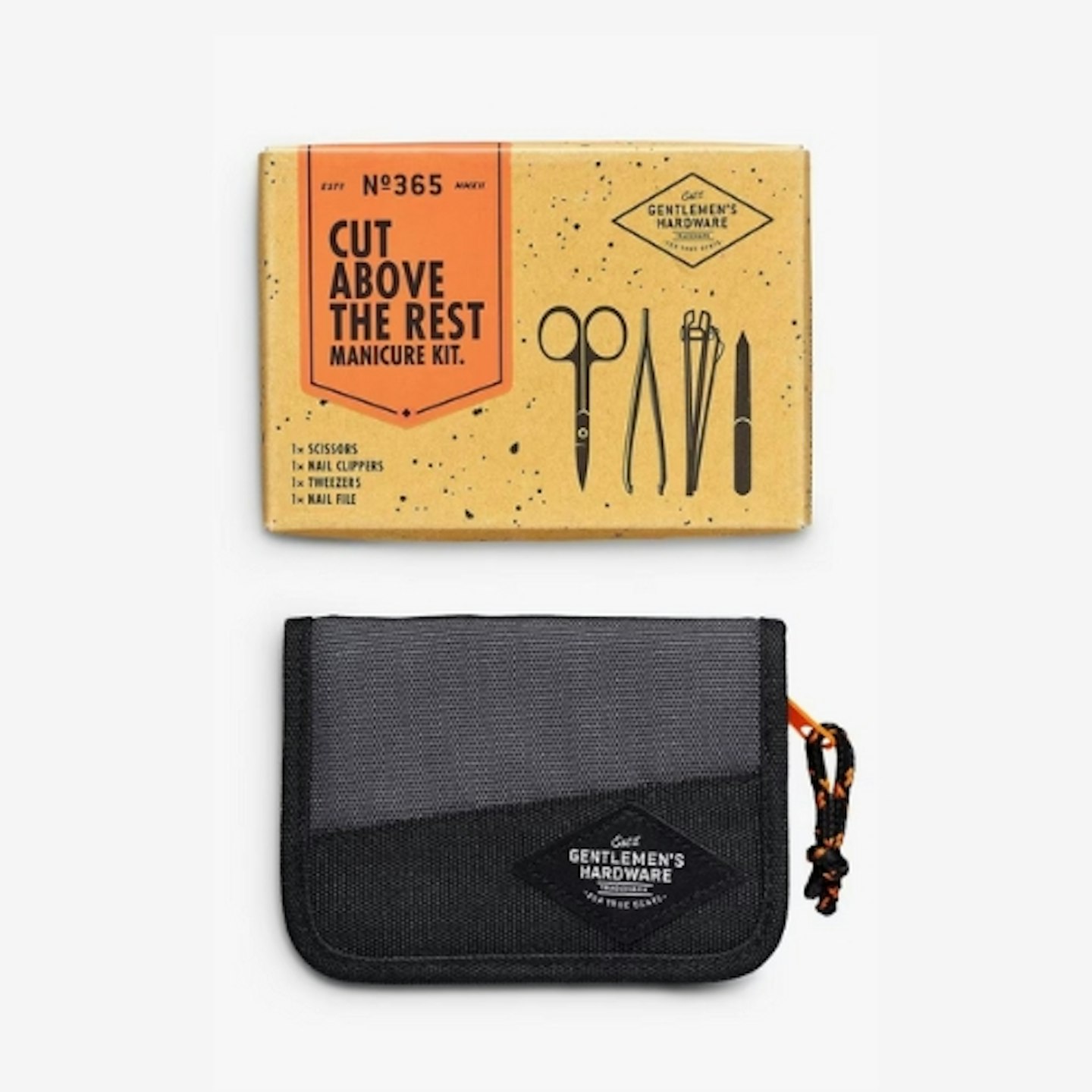 Gentlemen's Hardware Manicure Kit Pouch