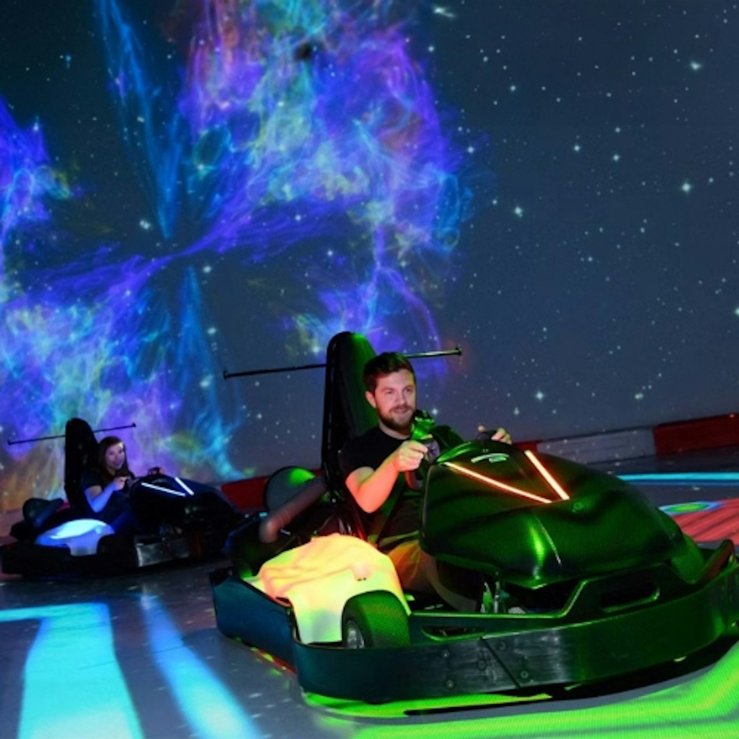 Race Into The World Of Gaming Immersive Karting Experience For Two At Chaos Karts