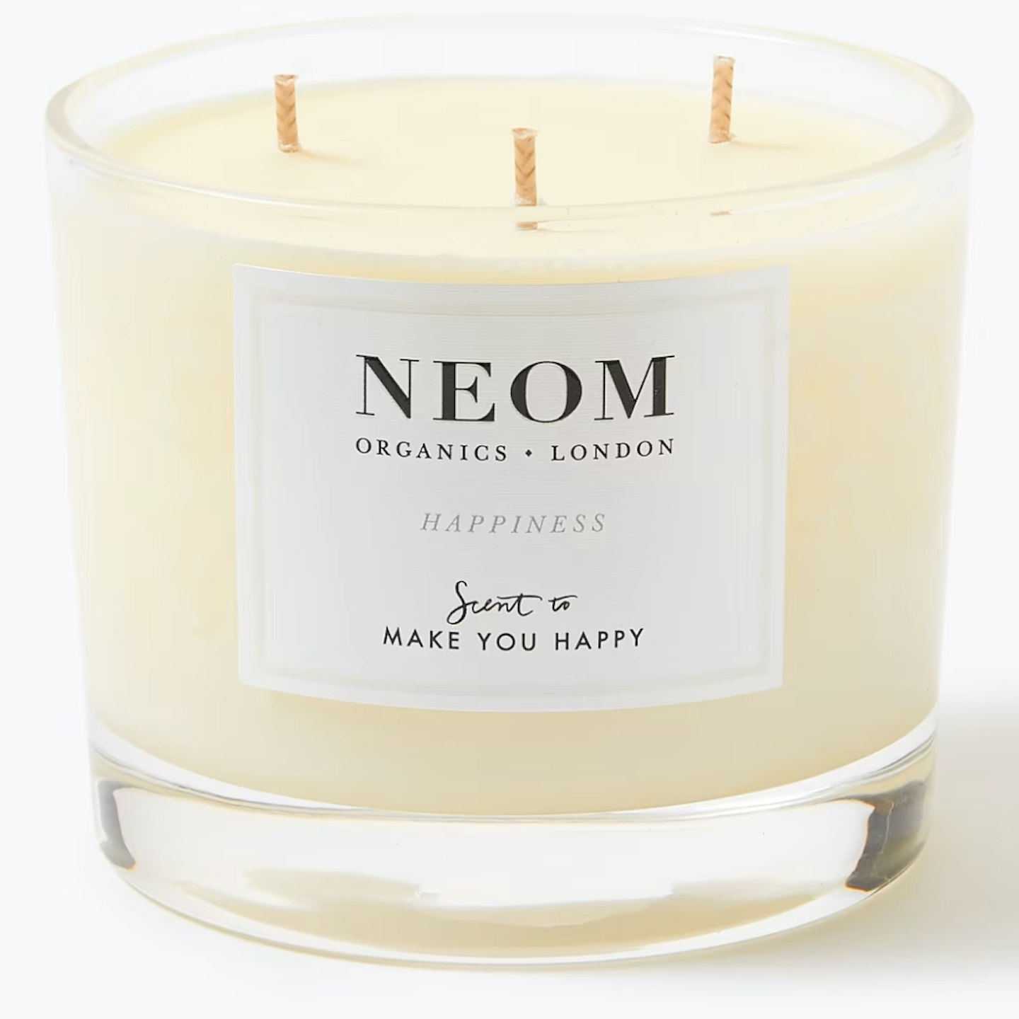 neom wellbeing happiness candle