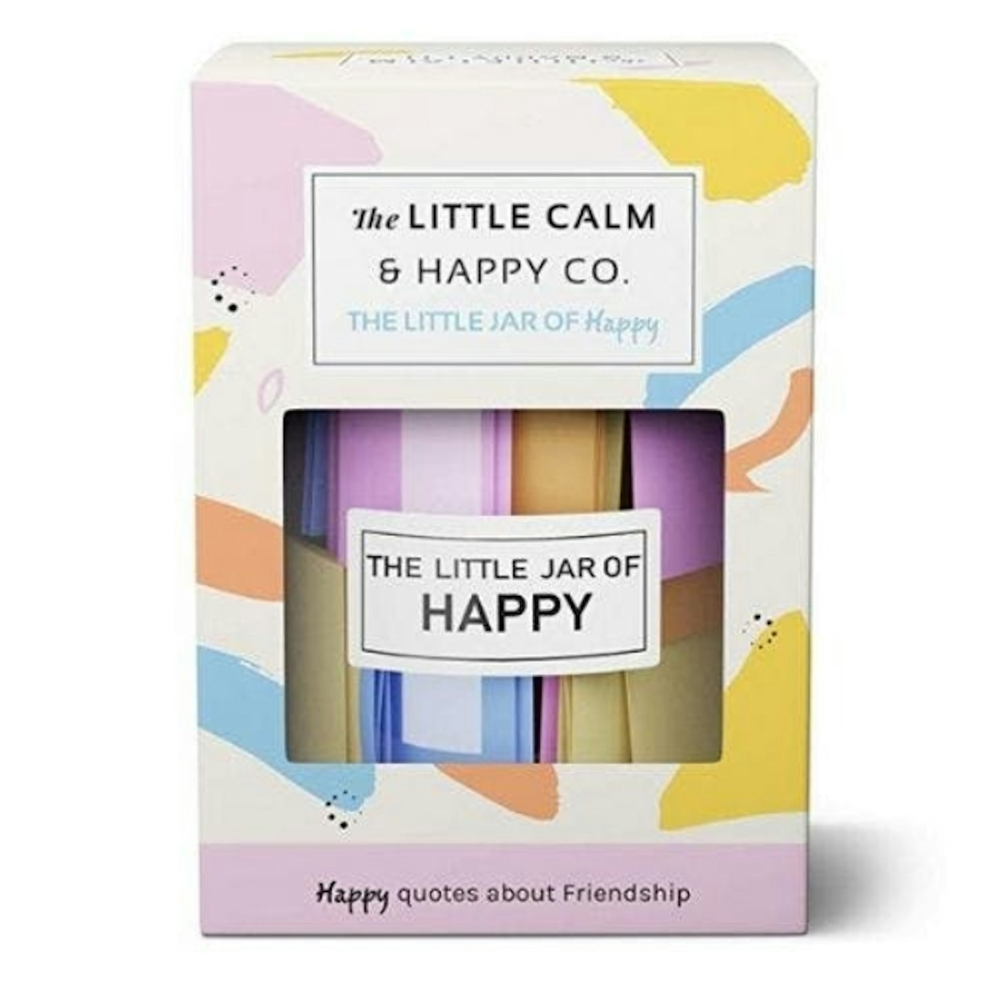 The Little Calm and Happy Company Happy Friendship Quotes Jar