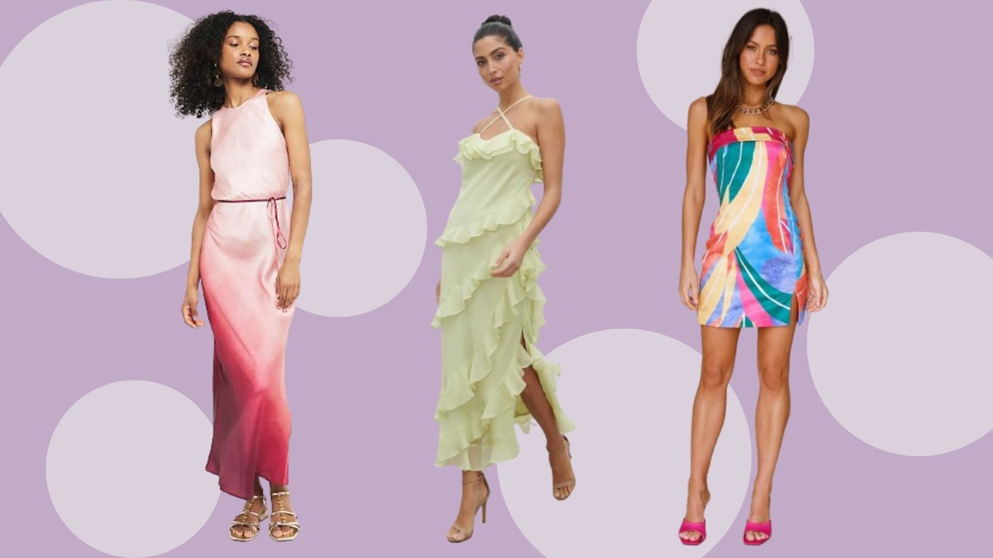 We found the best spring wedding guest dresses that aren’t just florals