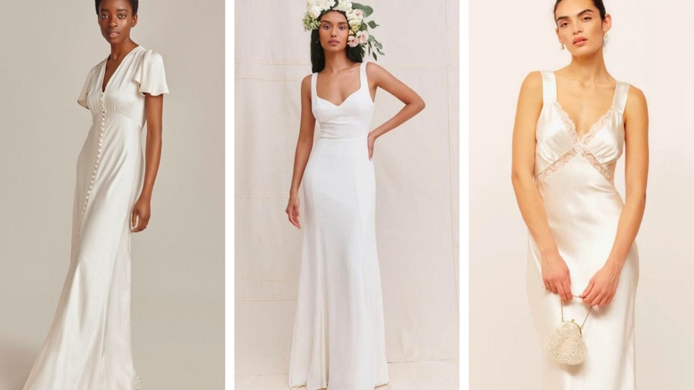 The Best Simple Wedding Dresses 2023: For The Minimalist Bride